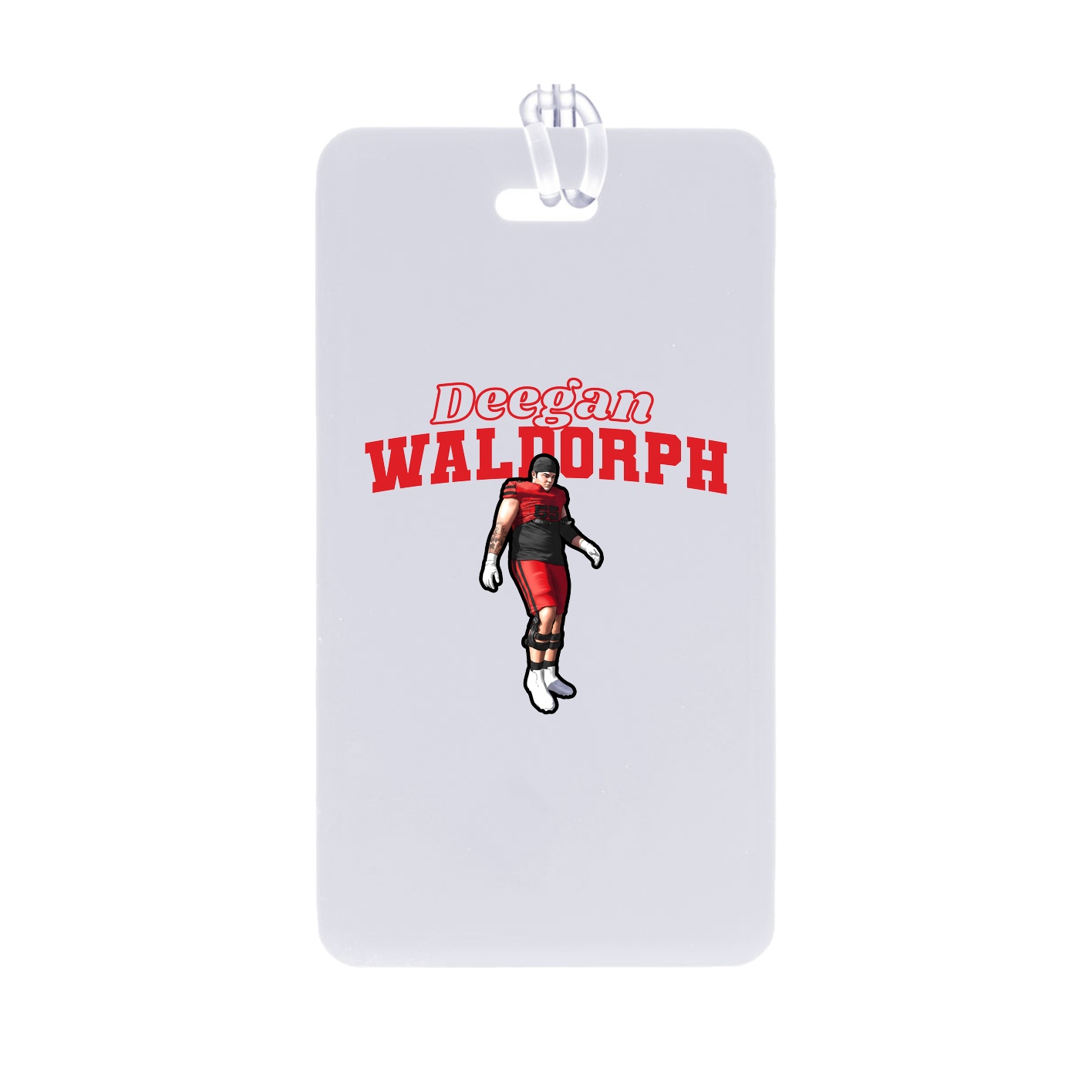 Bag Tag — Name Arch in Classic