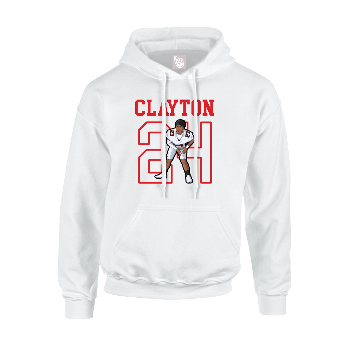 Youth Hoodie — Shirsey in White