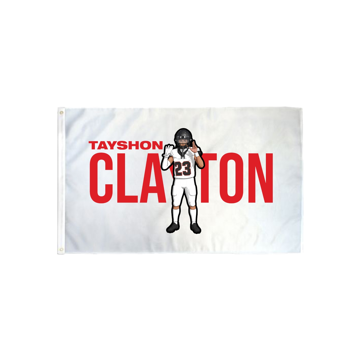 3x5 Flag — Player Name in Classic