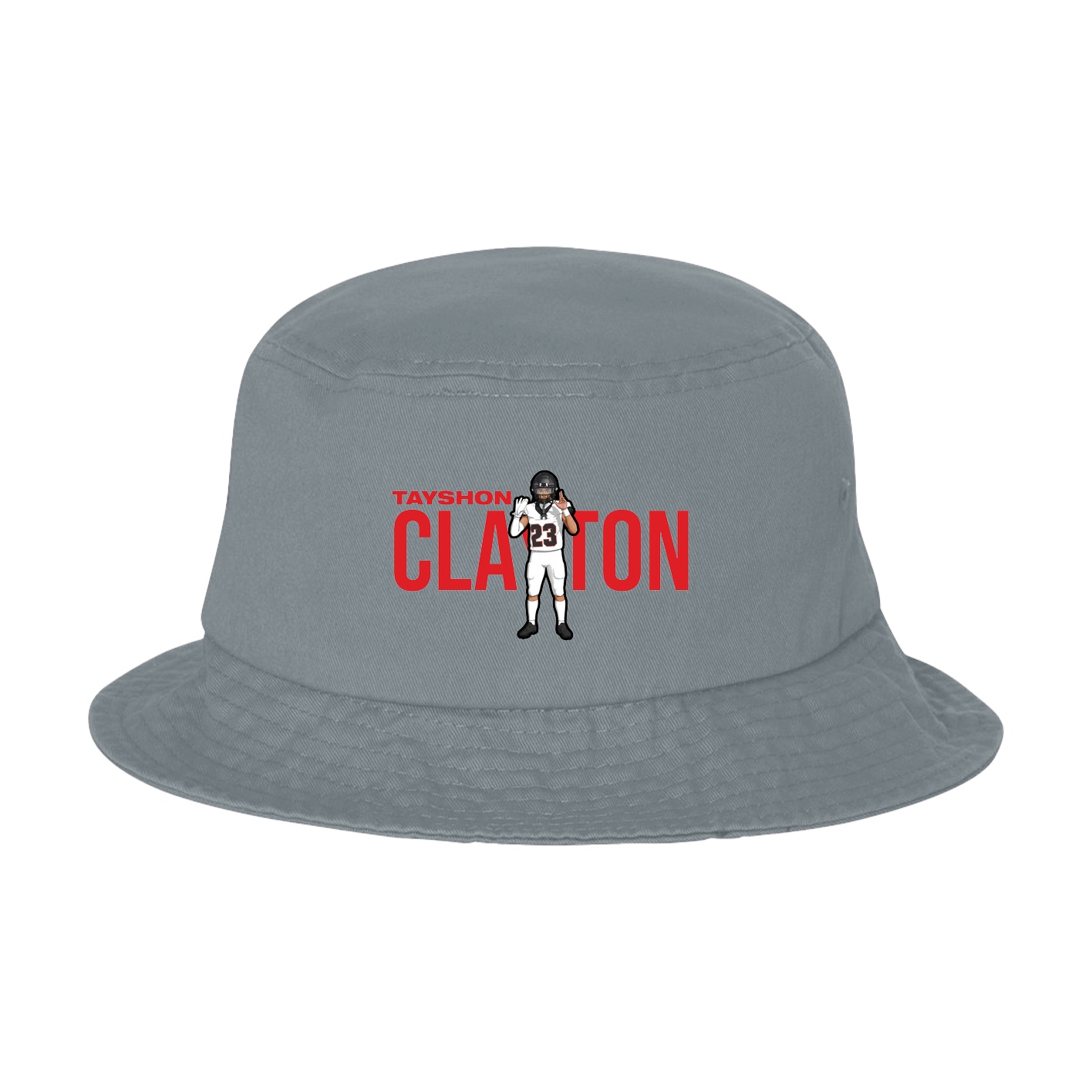 Bucket Cap — Player Name in Grey