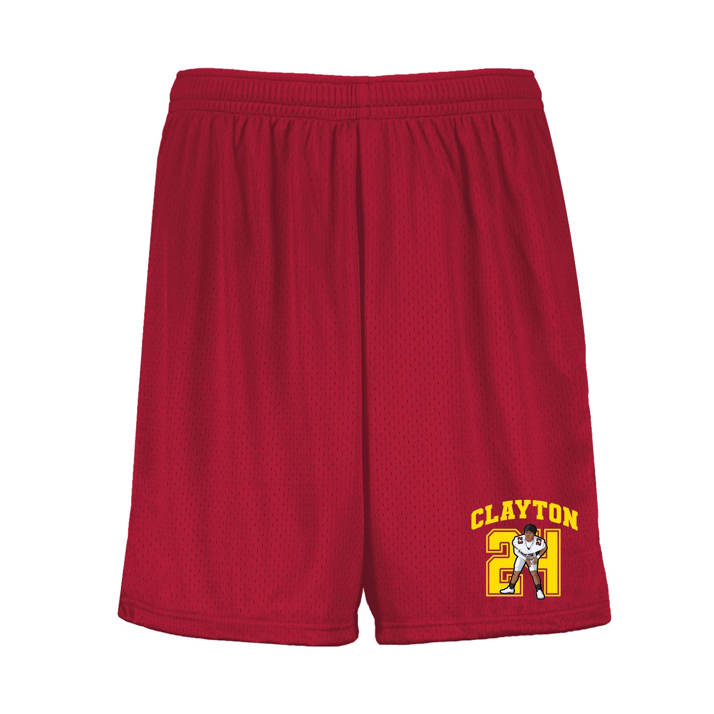 Shorts — Number in Red