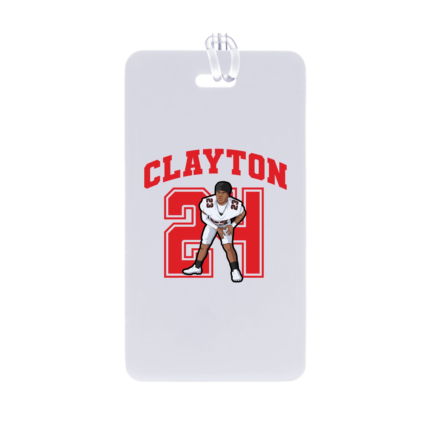 Bag Tag — Number in Classic
