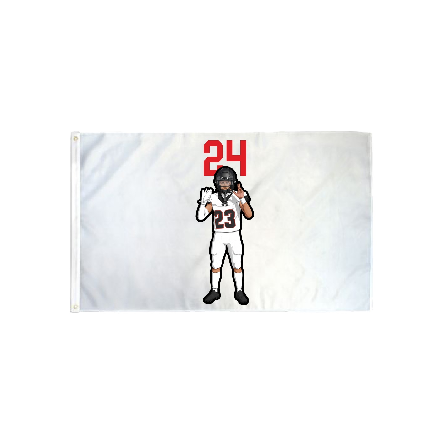3x5 Flag — Number Top in Classic