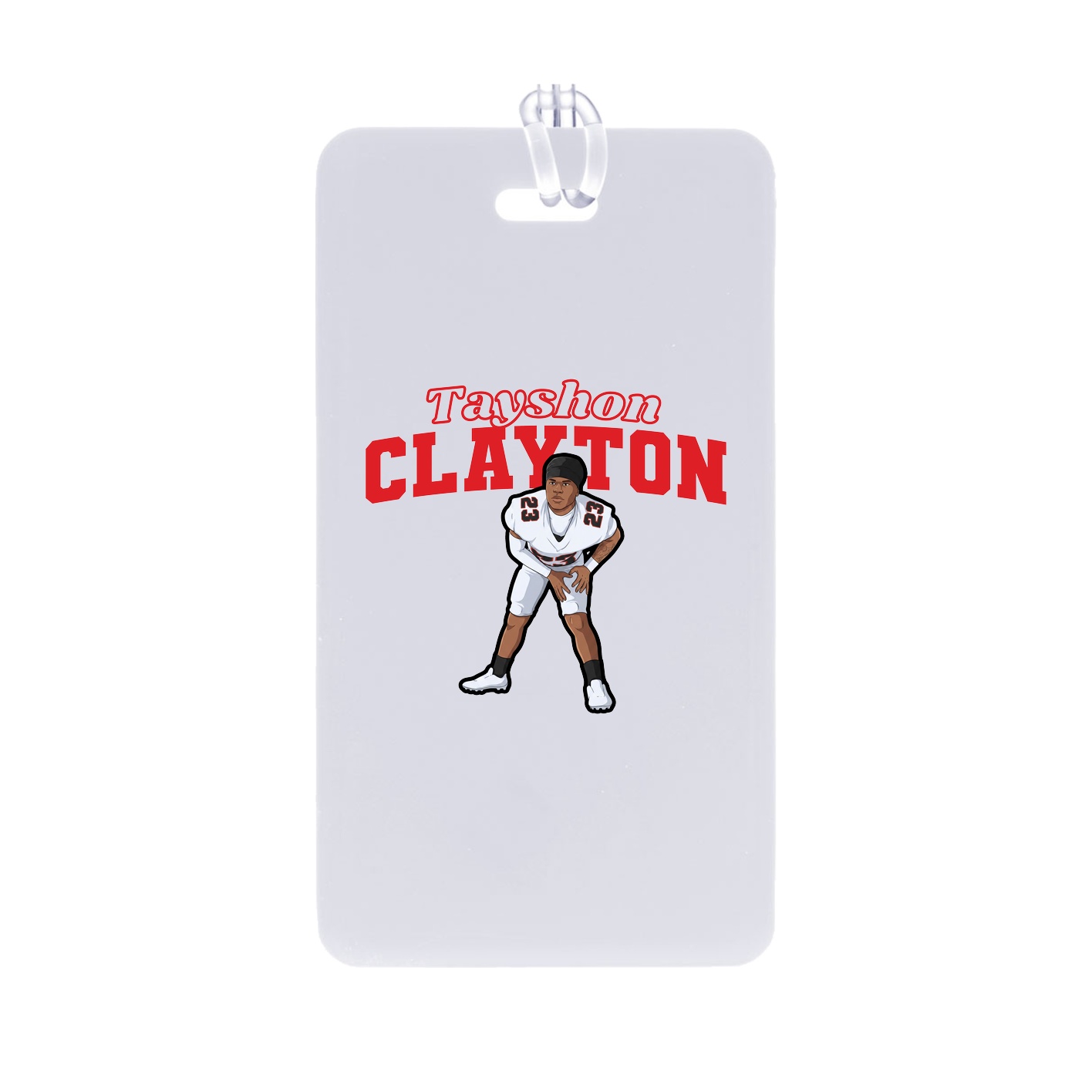 Bag Tag — Name Arch in Classic