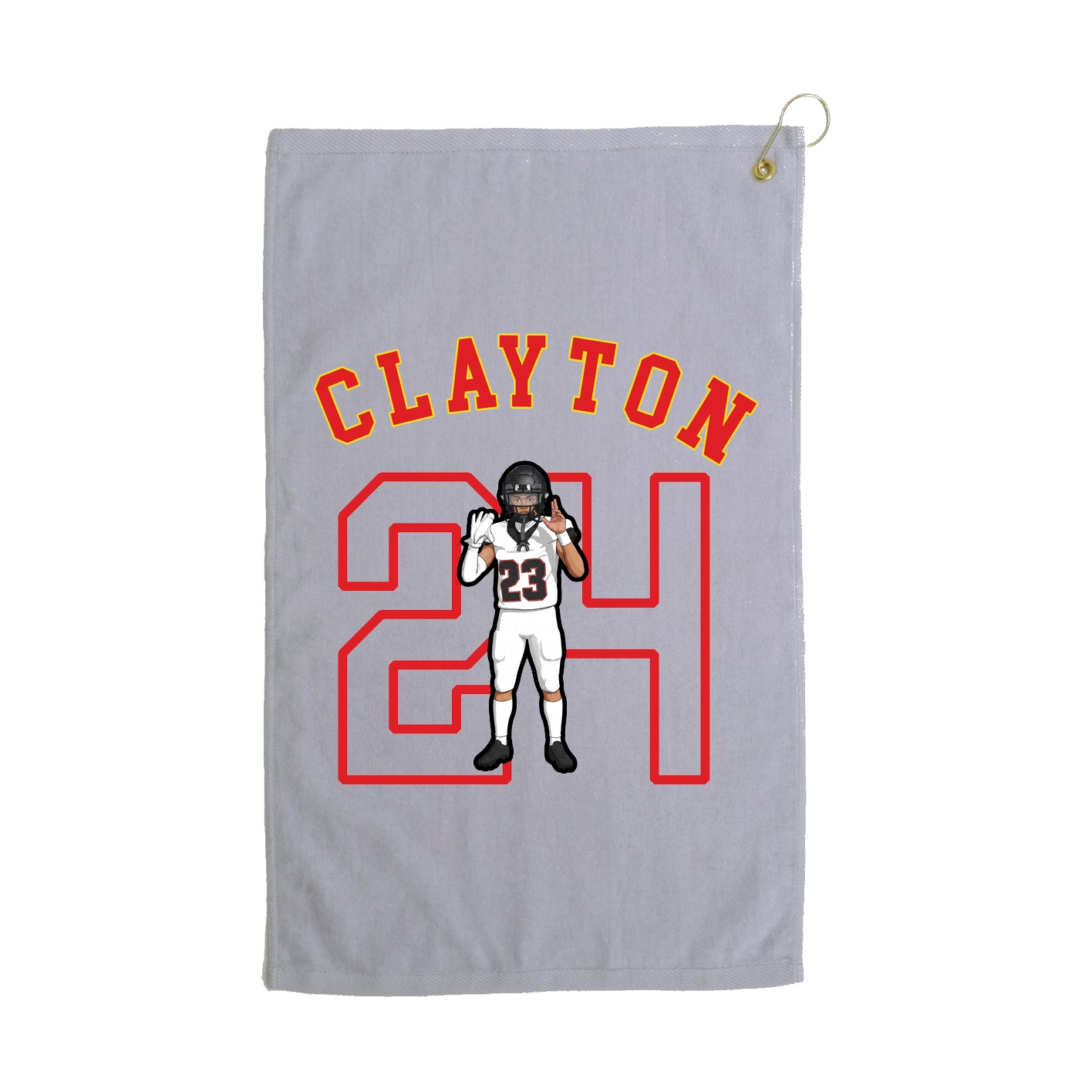 Golf Towel — Shirsey Arch in Grey