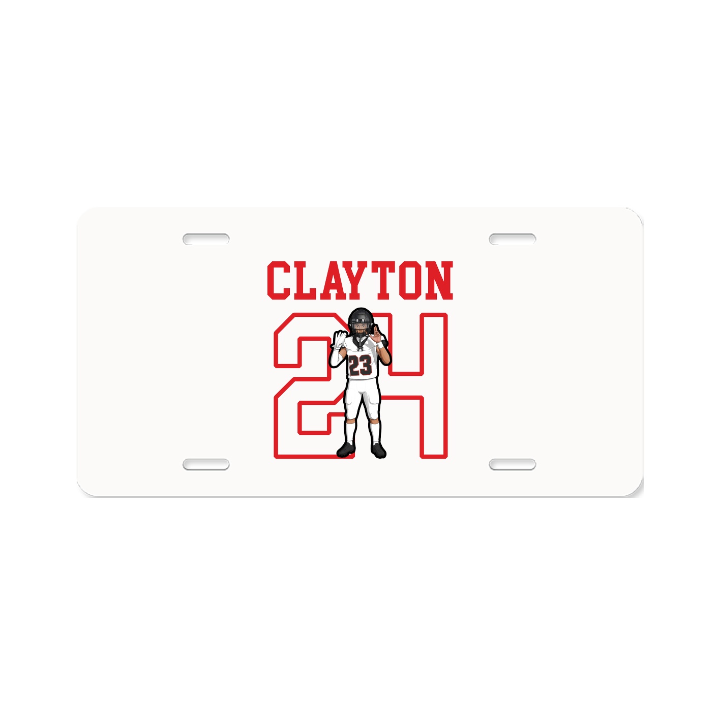 License Plate — Shirsey in Classic
