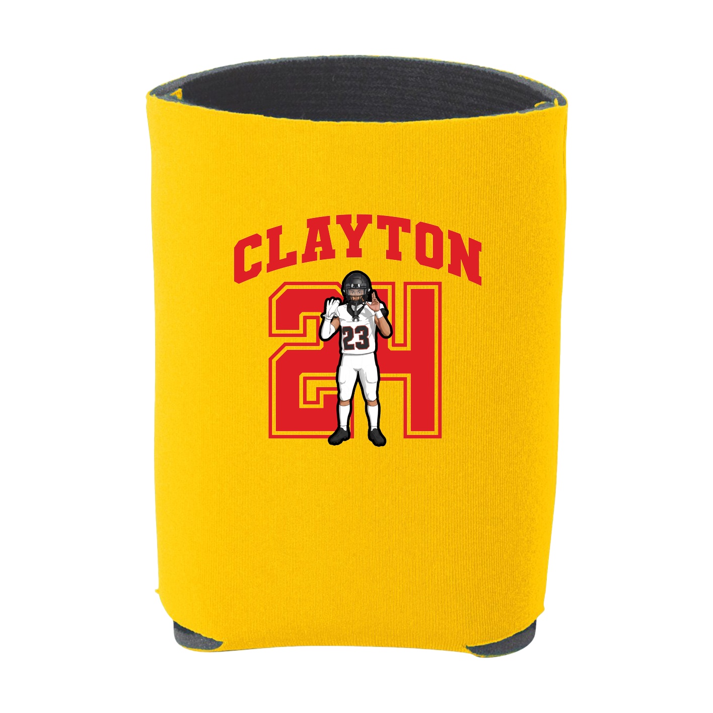 Can Holder — Number in Yellow