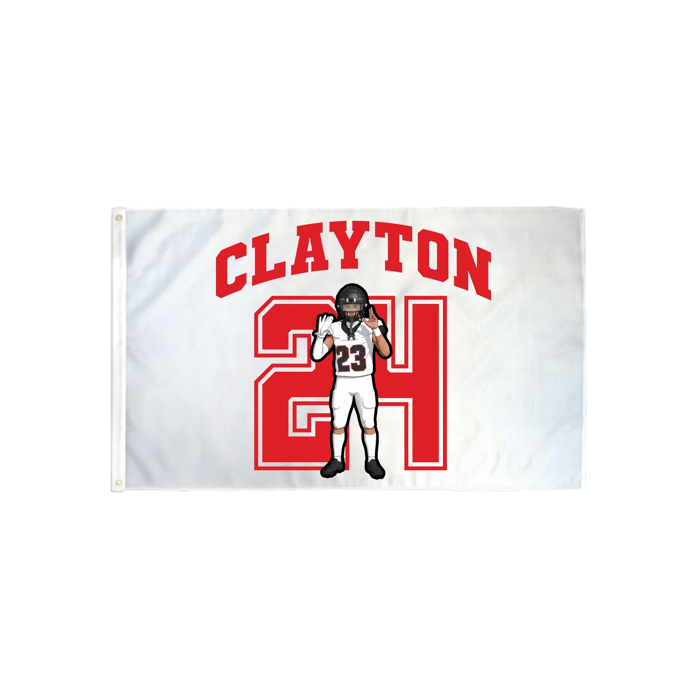 3x5 Flag — Number in Classic