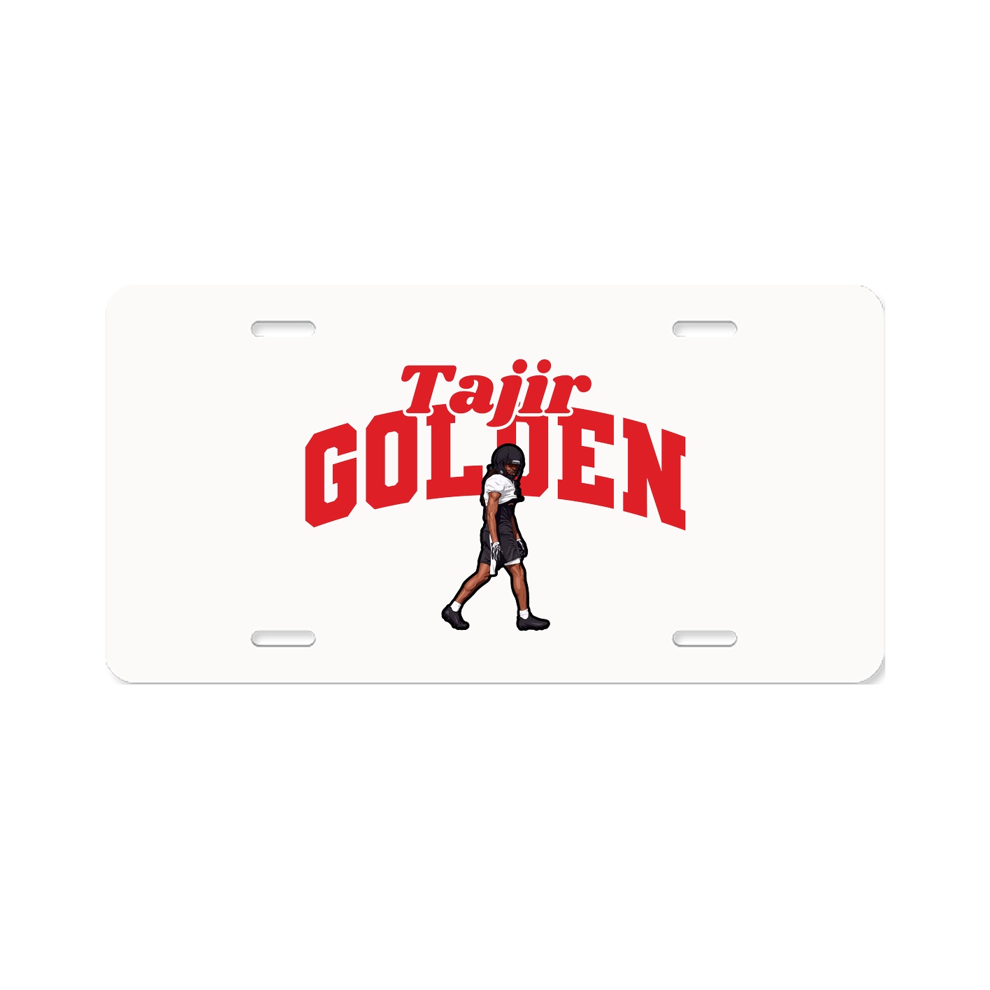 License Plate — Signature Arch in Classic