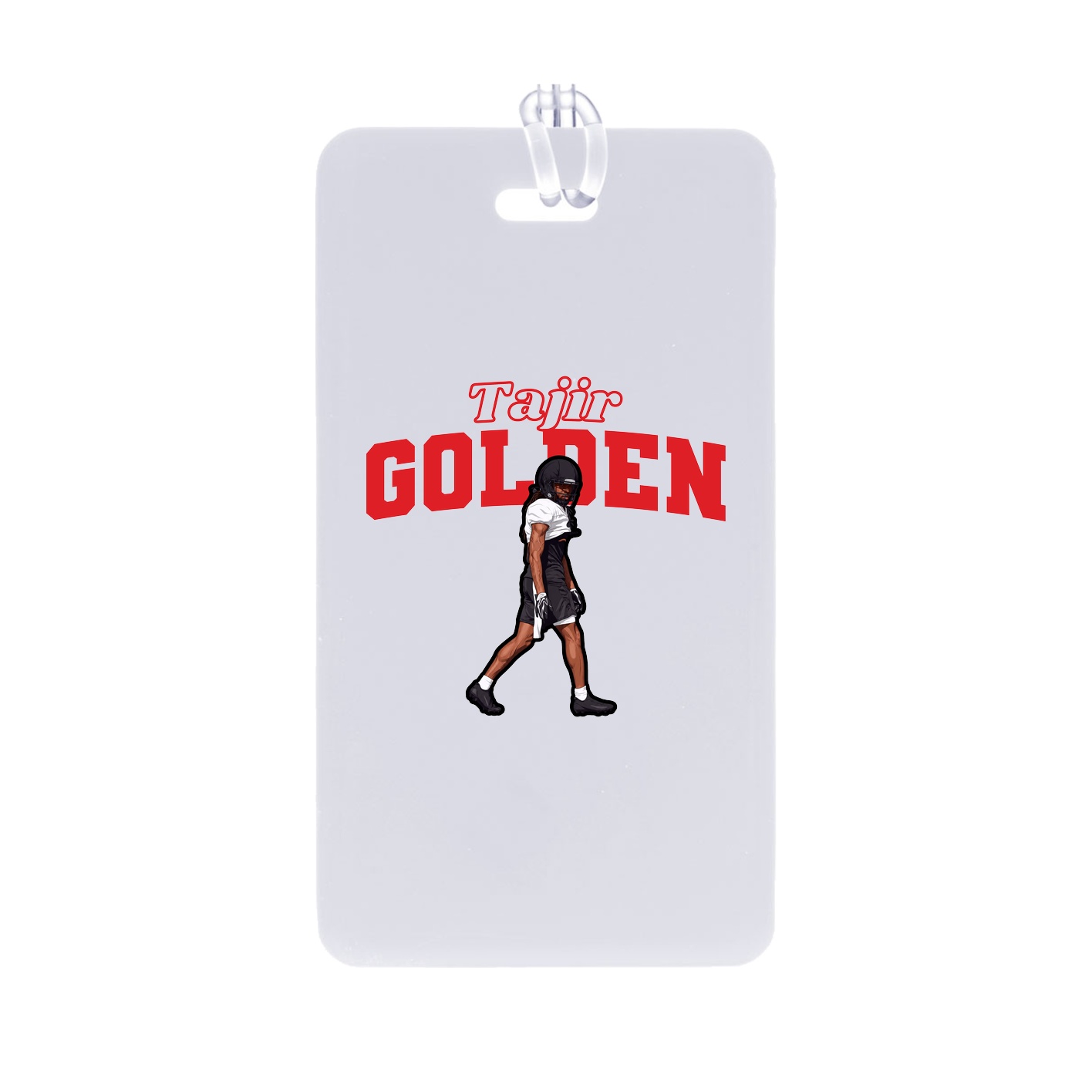 Bag Tag — Name Arch in Classic