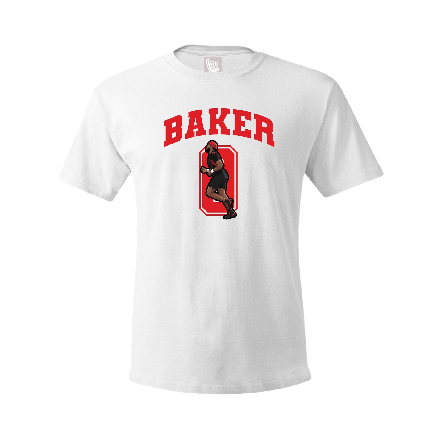 Tee — Number in White