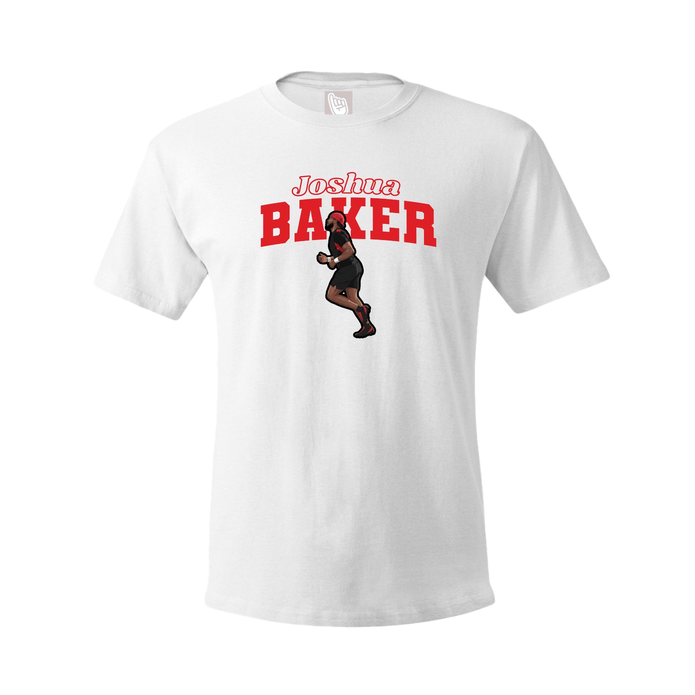 Tee — Name Arch in White