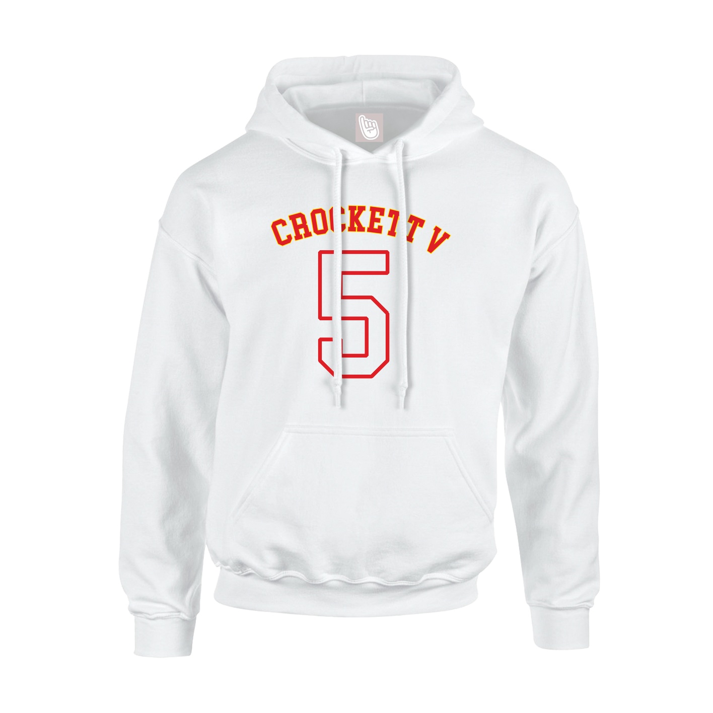 Youth Hoodie — Shirsey Arch in White