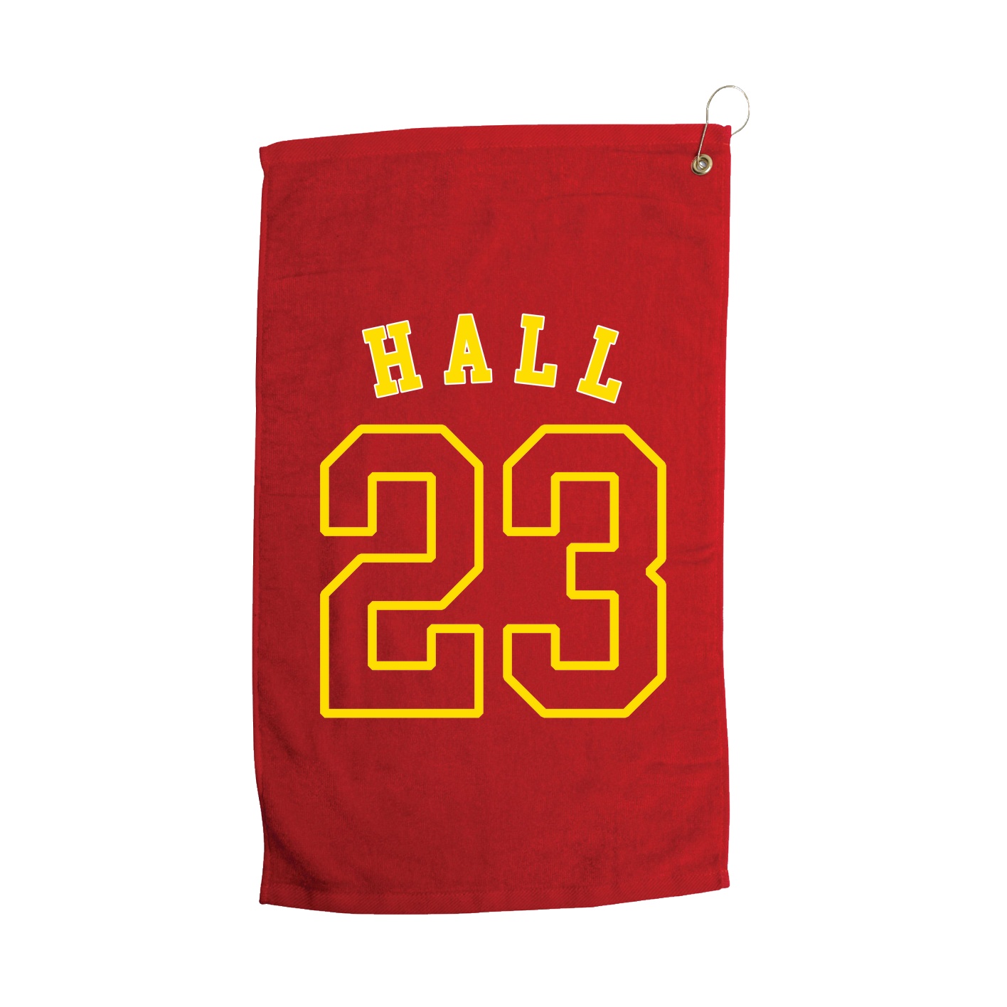 Golf Towel — Shirsey Arch in Red
