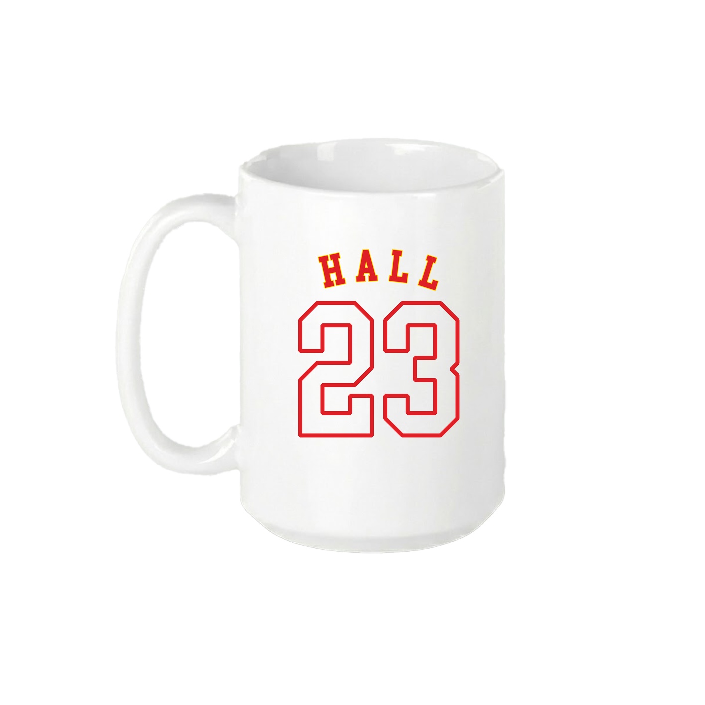 15oz Coffee Mug — Shirsey Arch in White