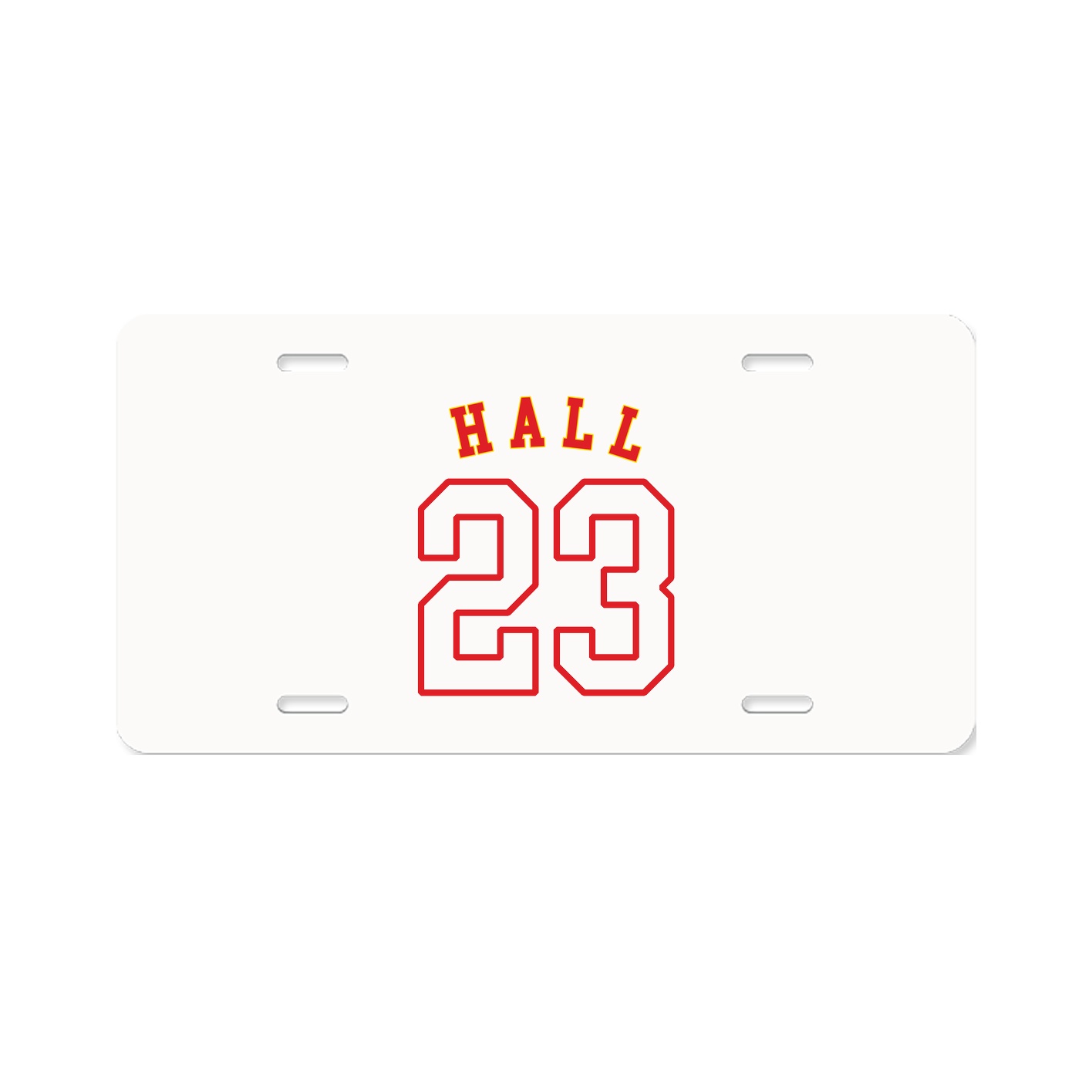 License Plate — Shirsey Arch in Classic