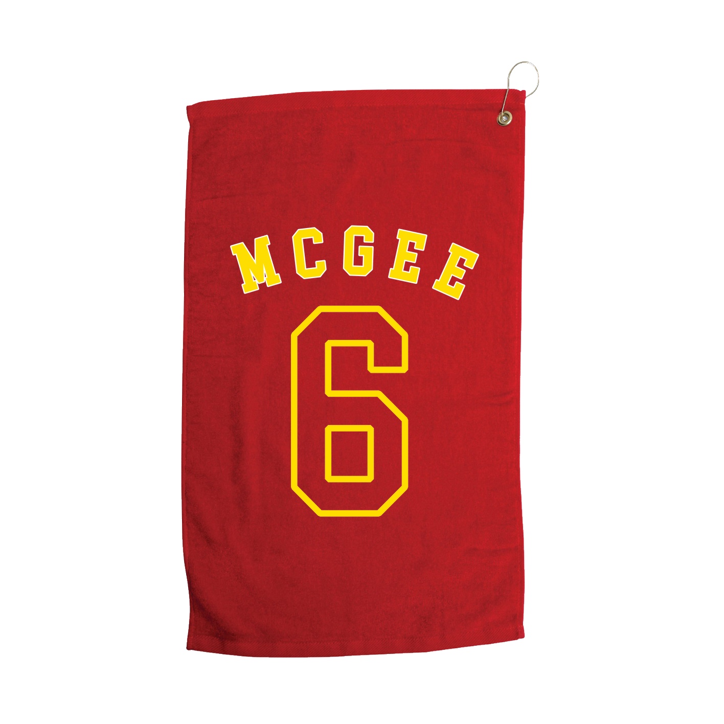 Golf Towel — Shirsey Arch in Red