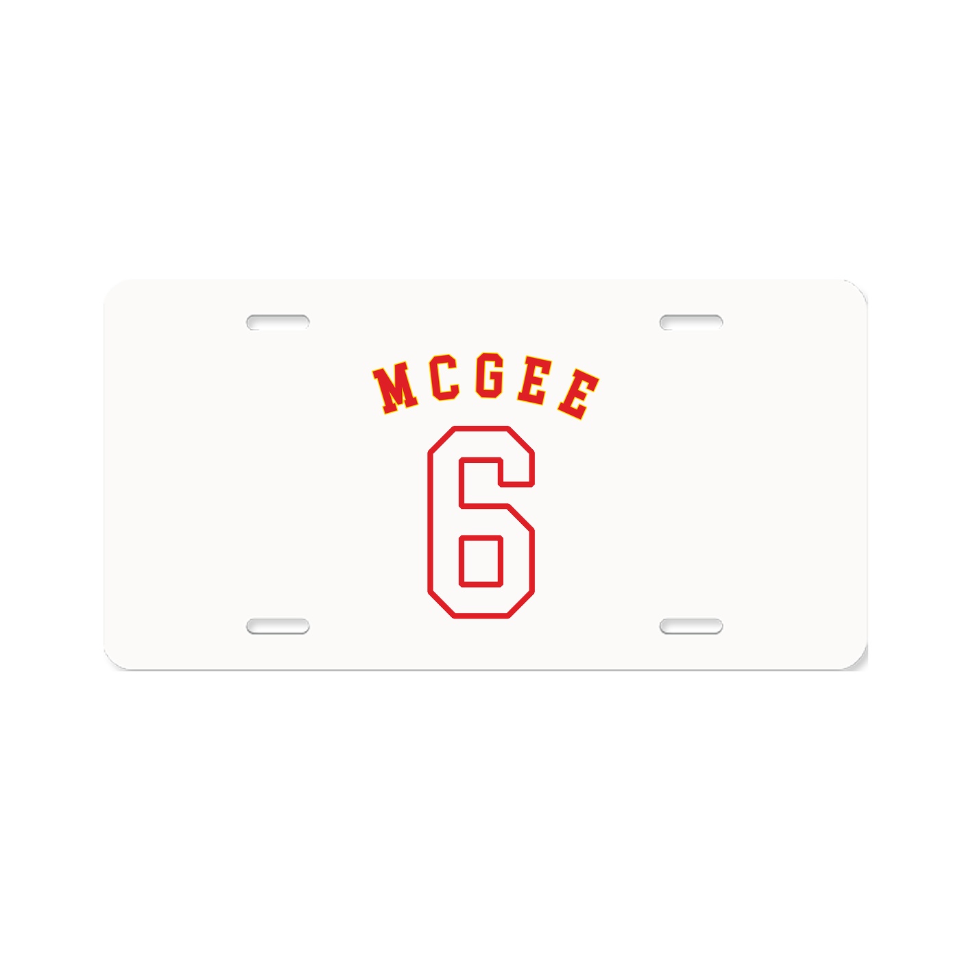 License Plate — Shirsey Arch in Classic