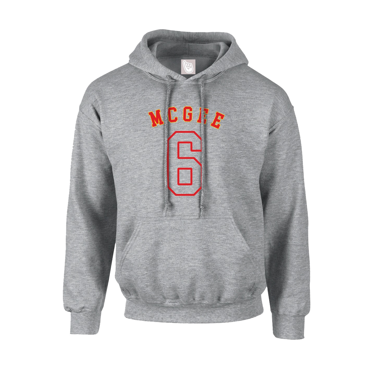 Youth Hoodie — Shirsey Arch in Grey