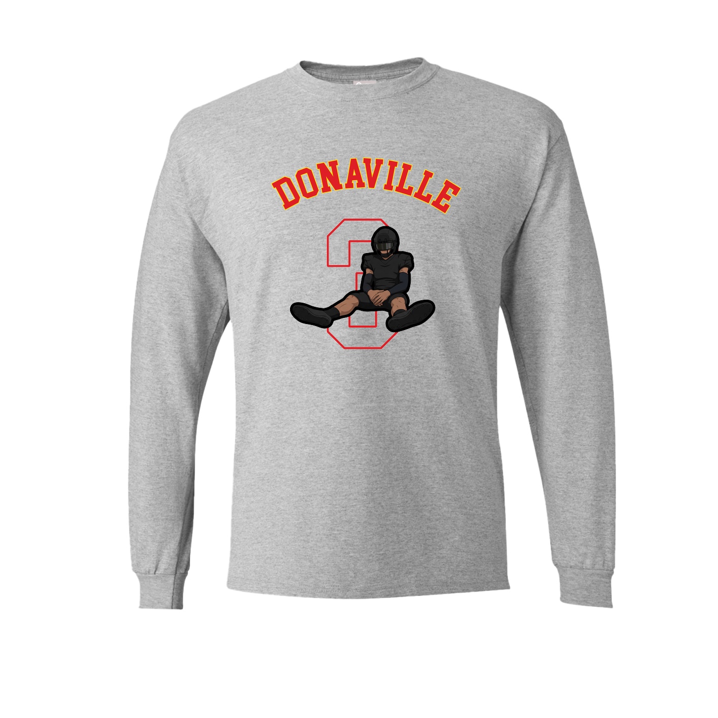 Long Sleeve Tee — Shirsey Arch in Grey