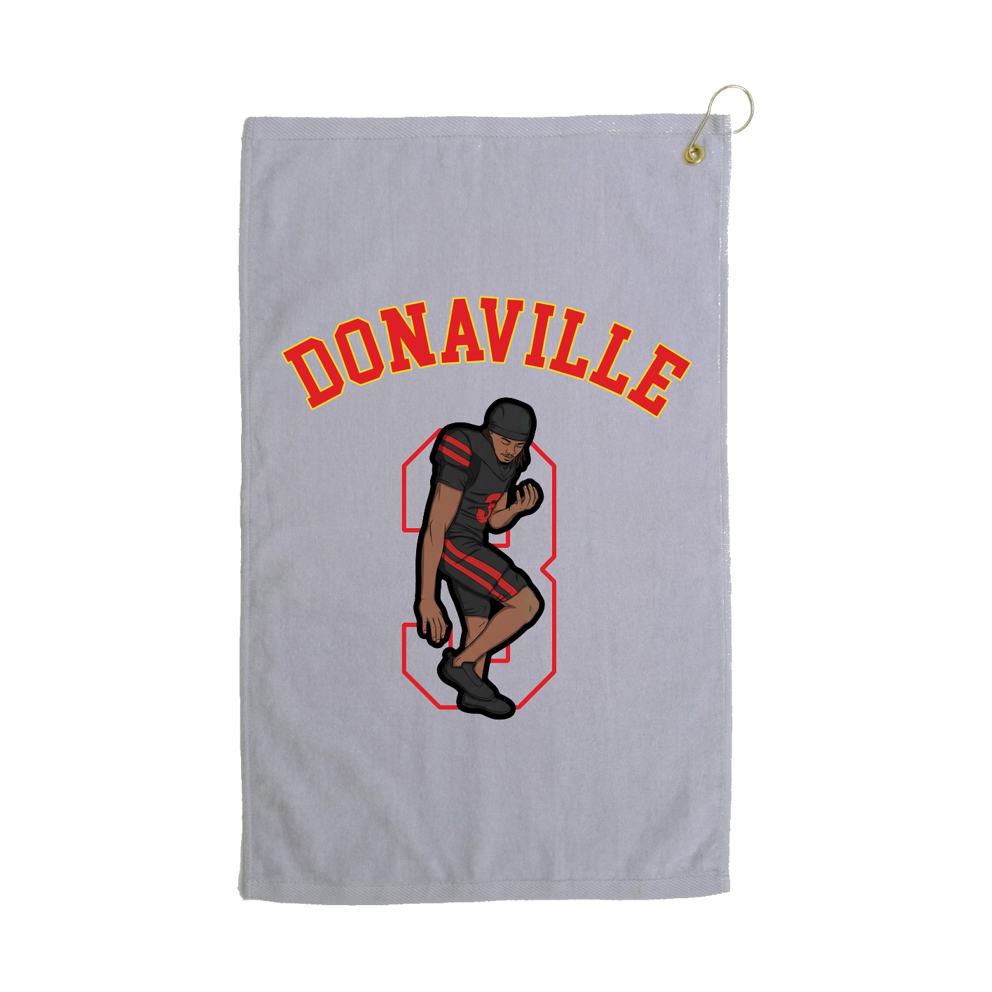 Golf Towel — Shirsey Arch in Grey