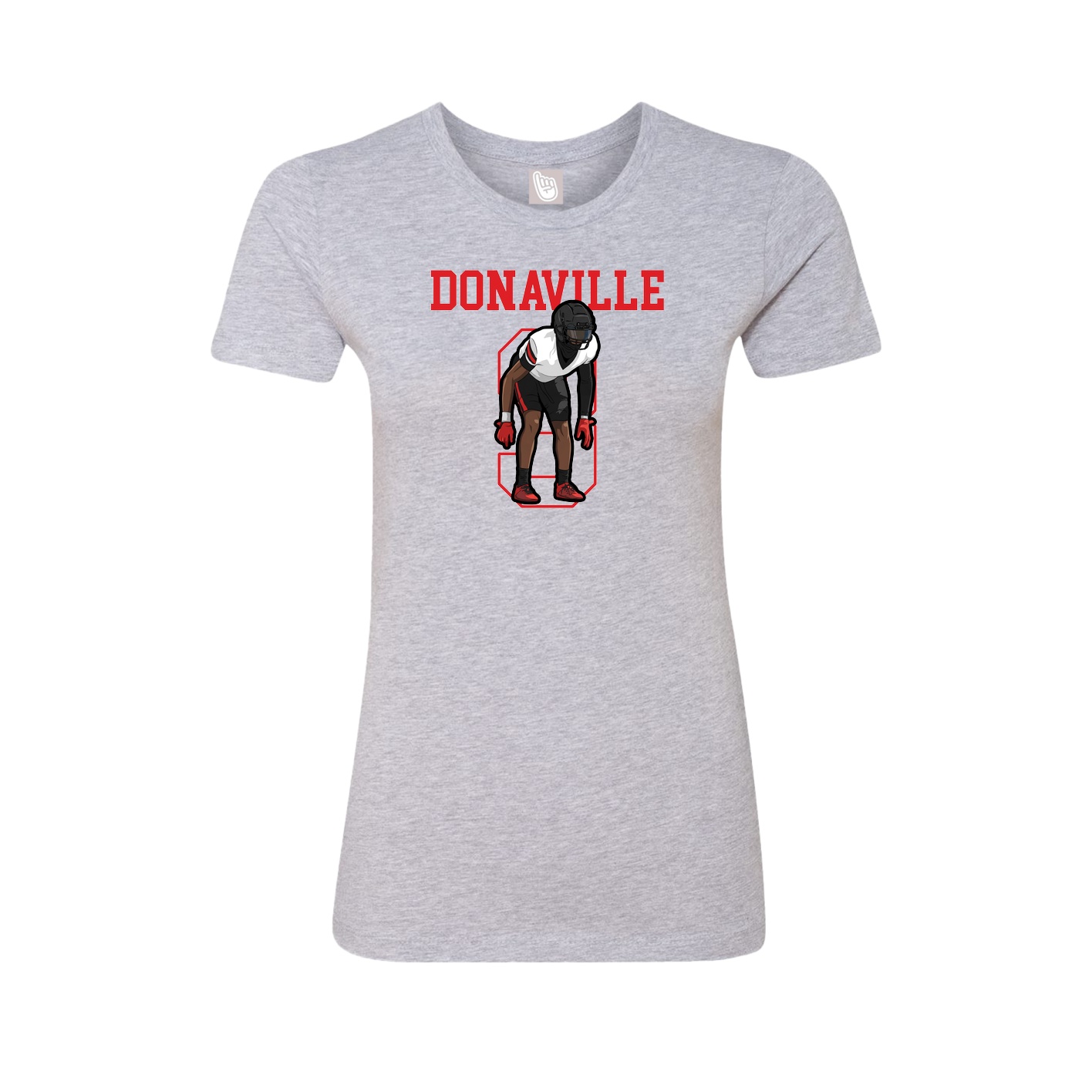 Fitted Women's Tee — Shirsey in Grey