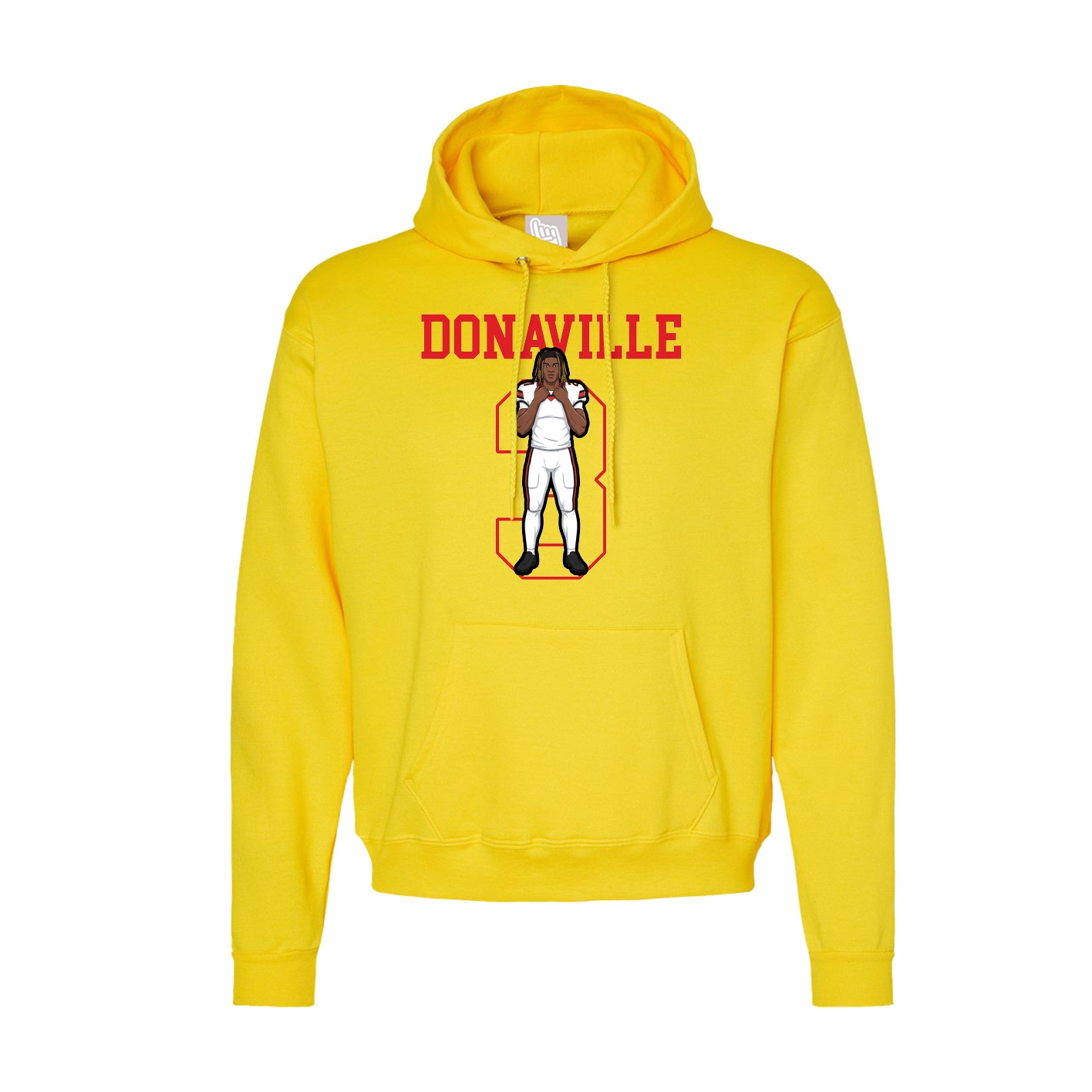 Hoodie — Shirsey in Yellow