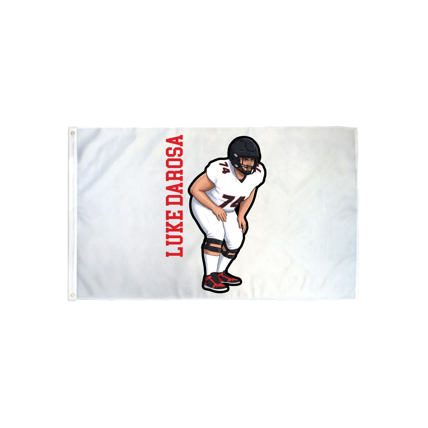 3x5 Flag — Name Vertical in Classic