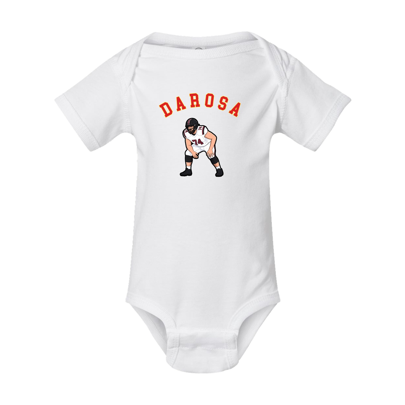 Baby Onesie — Shirsey Arch in White
