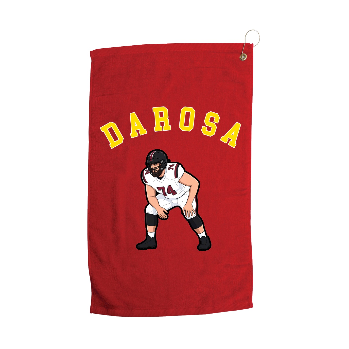 Golf Towel — Shirsey Arch in Red