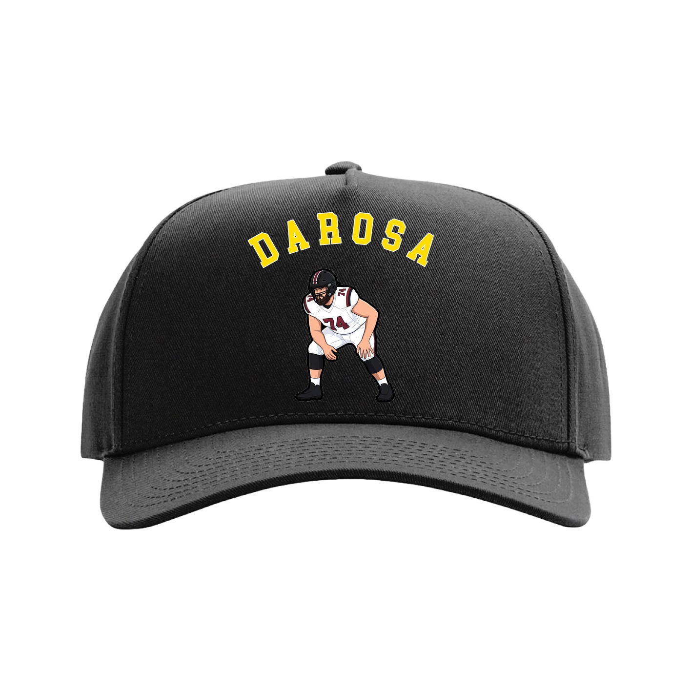 Full Fabric Five-Panel Champ Cap