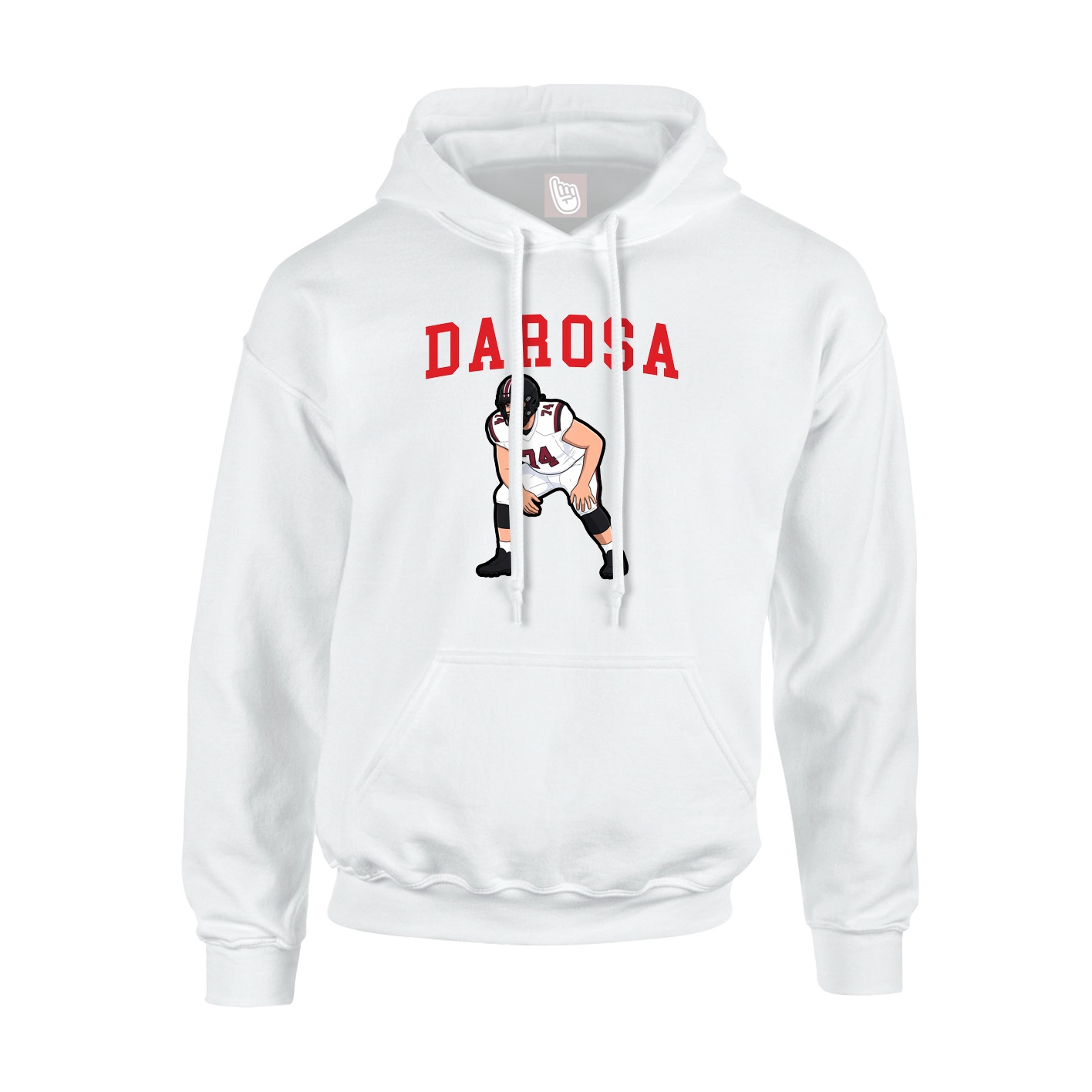Youth Hoodie — Shirsey in White