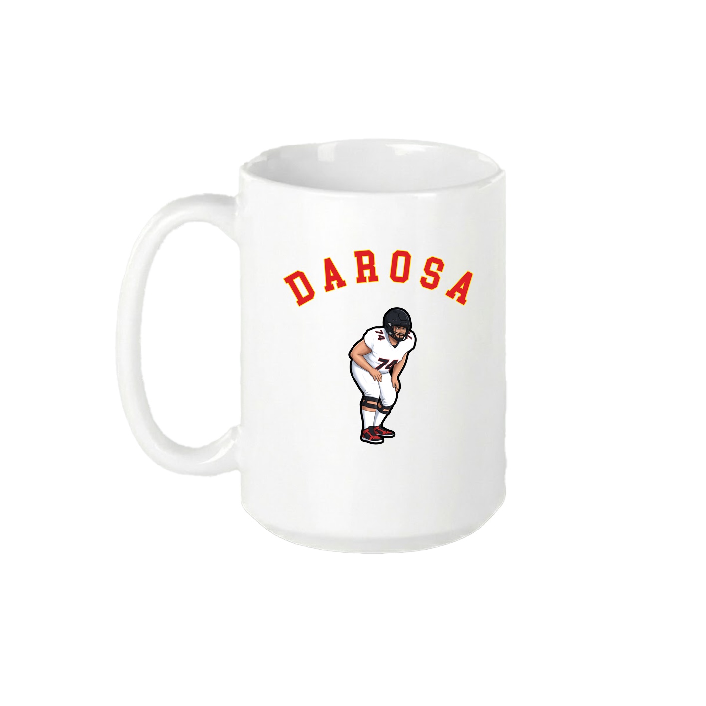 15oz Coffee Mug — Shirsey Arch in White