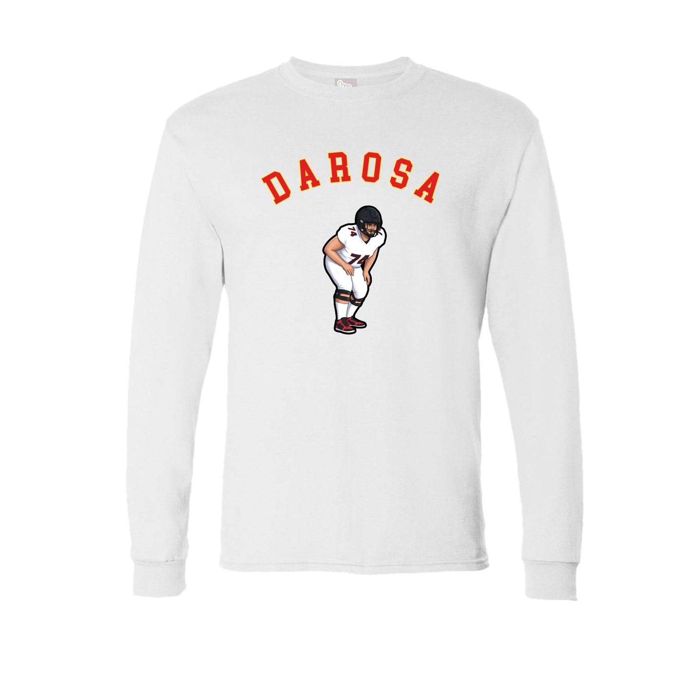 Long Sleeve Tee — Shirsey Arch in White