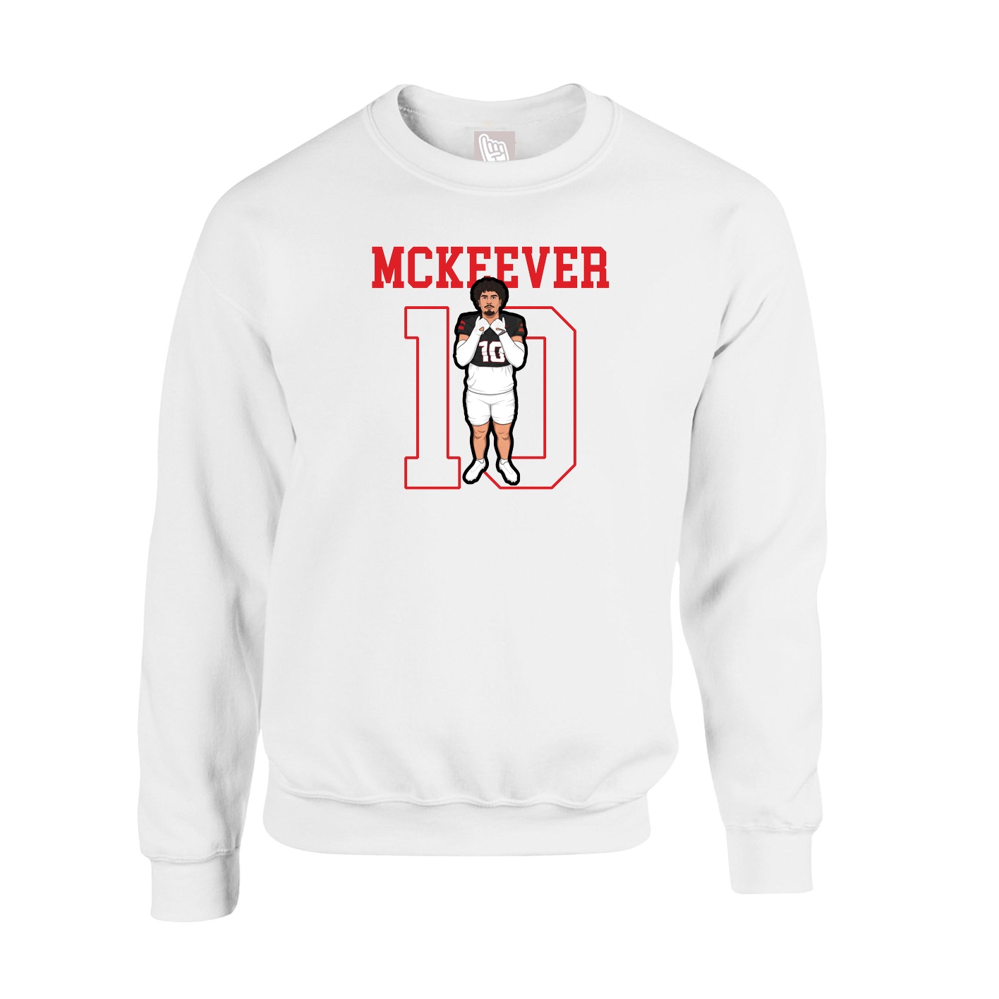 Fleece Crew — Shirsey in White