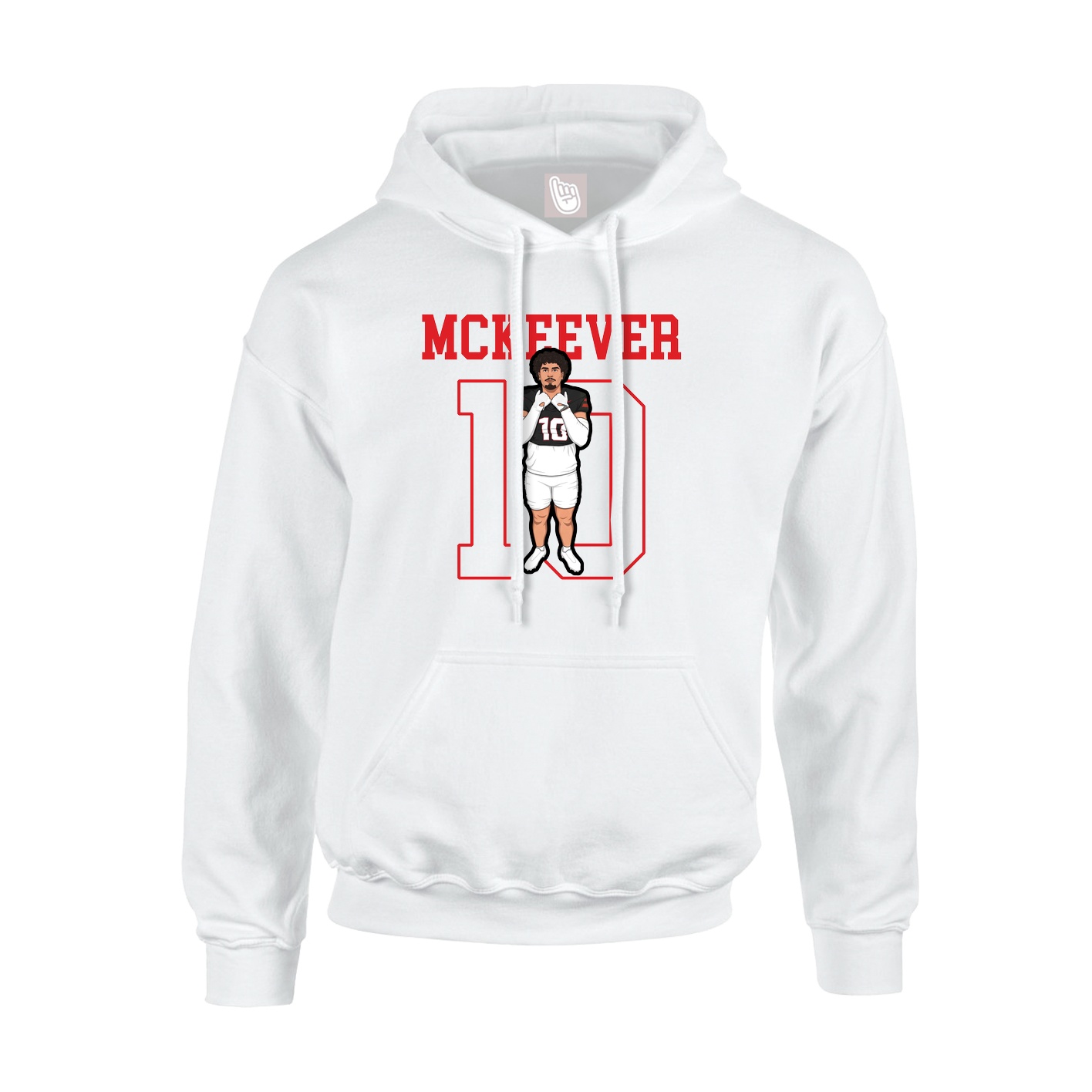 Youth Hoodie — Shirsey in White