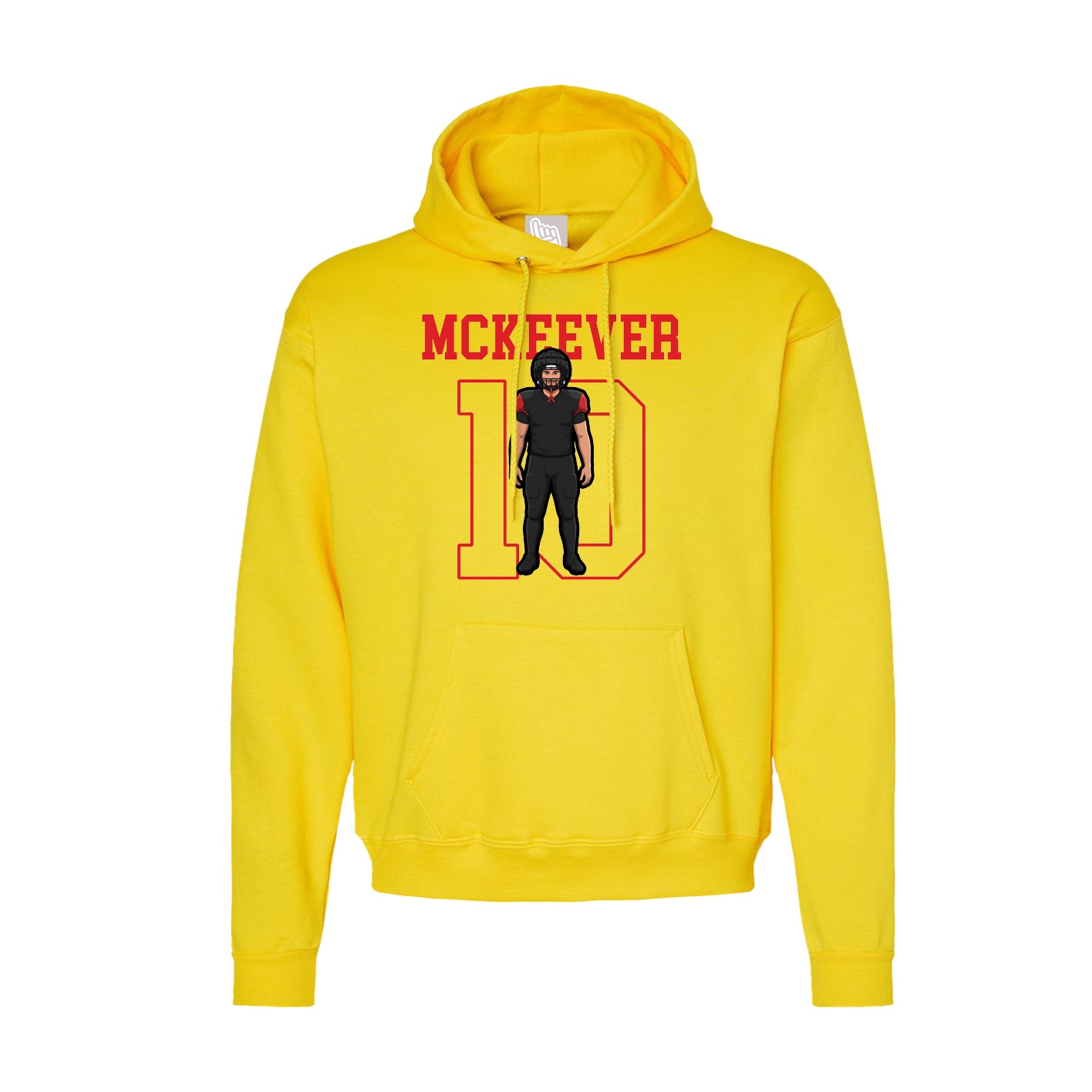 Hoodie — Shirsey in Yellow
