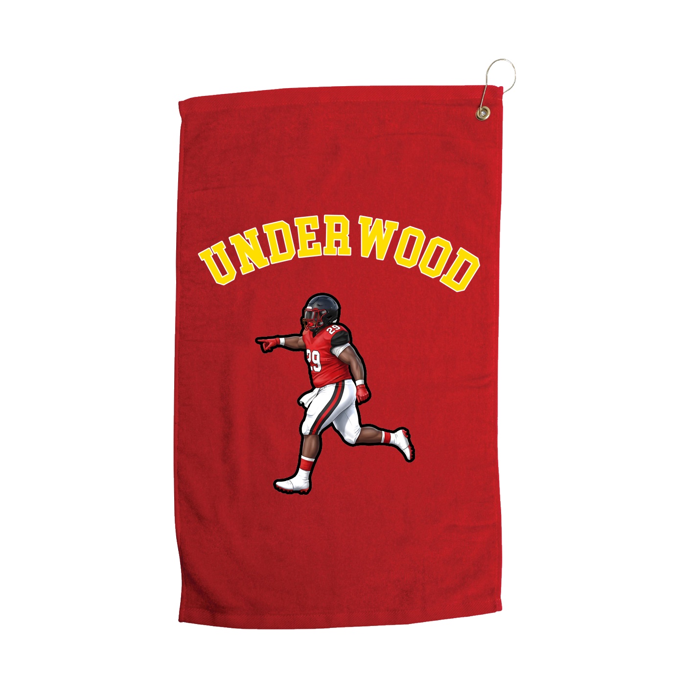 Golf Towel — Shirsey Arch in Red