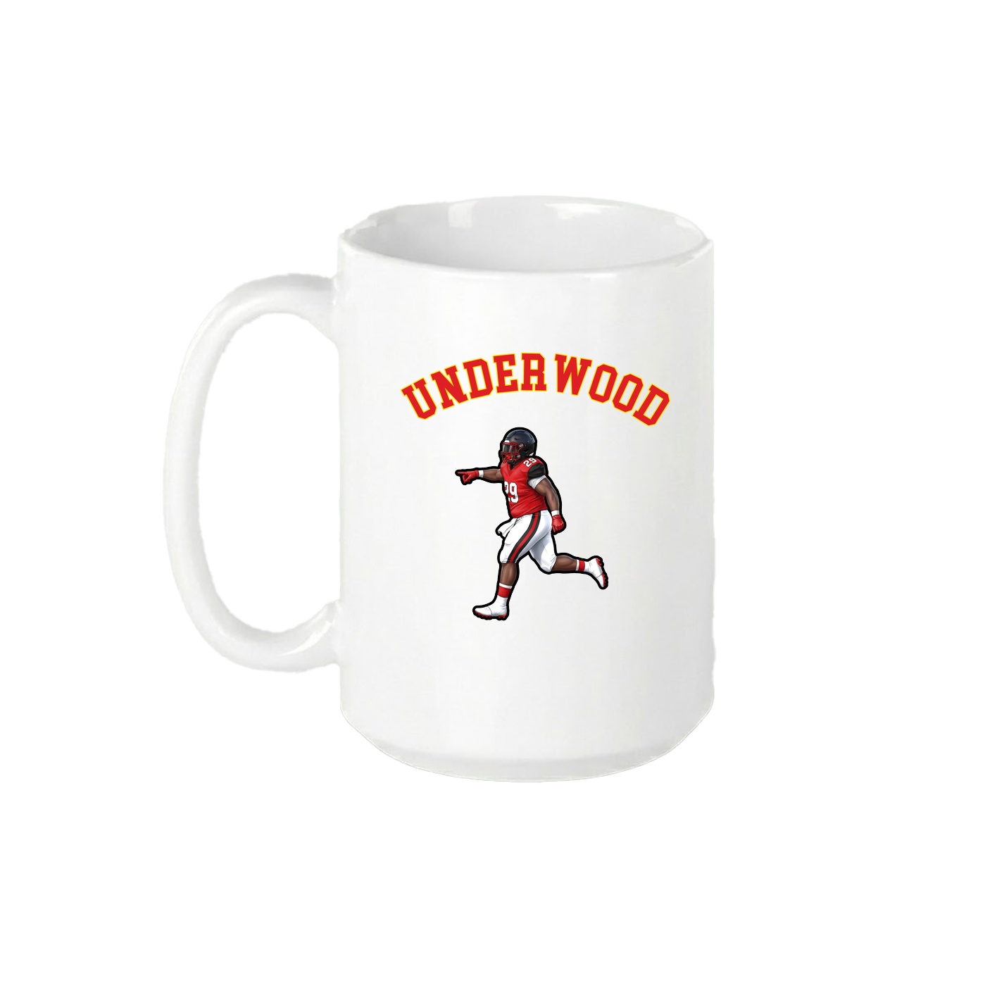 15oz Coffee Mug — Shirsey Arch in White