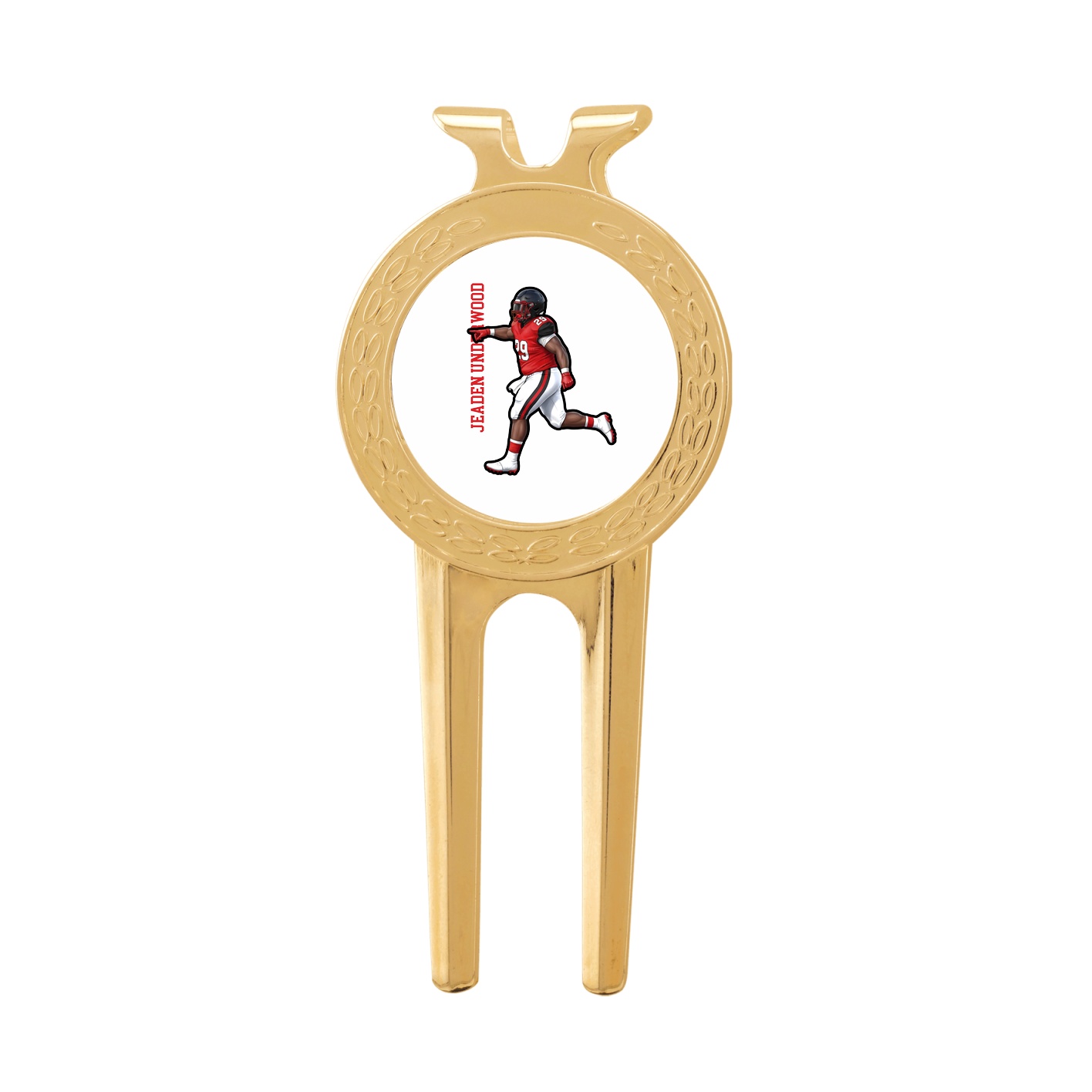 Divot Tool with Ball Marker — Name Vertical in Classic