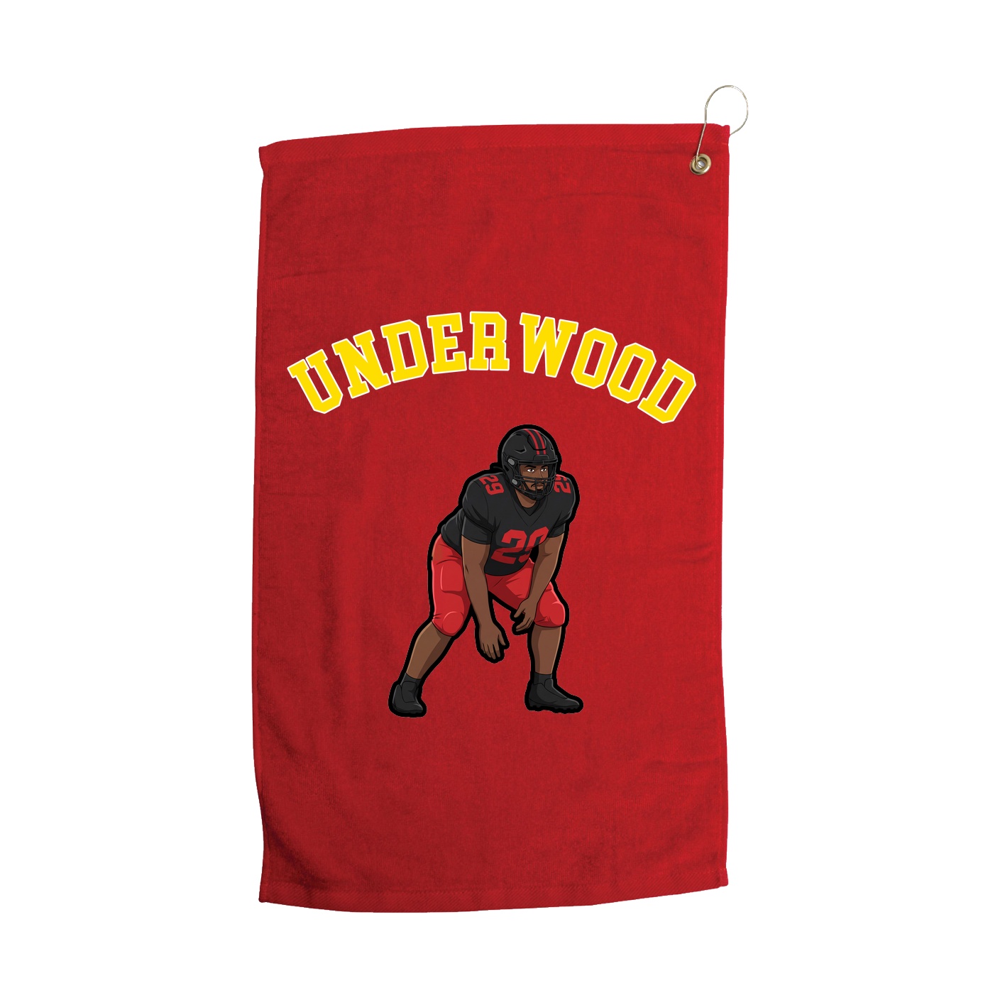 Golf Towel — Shirsey Arch in Red