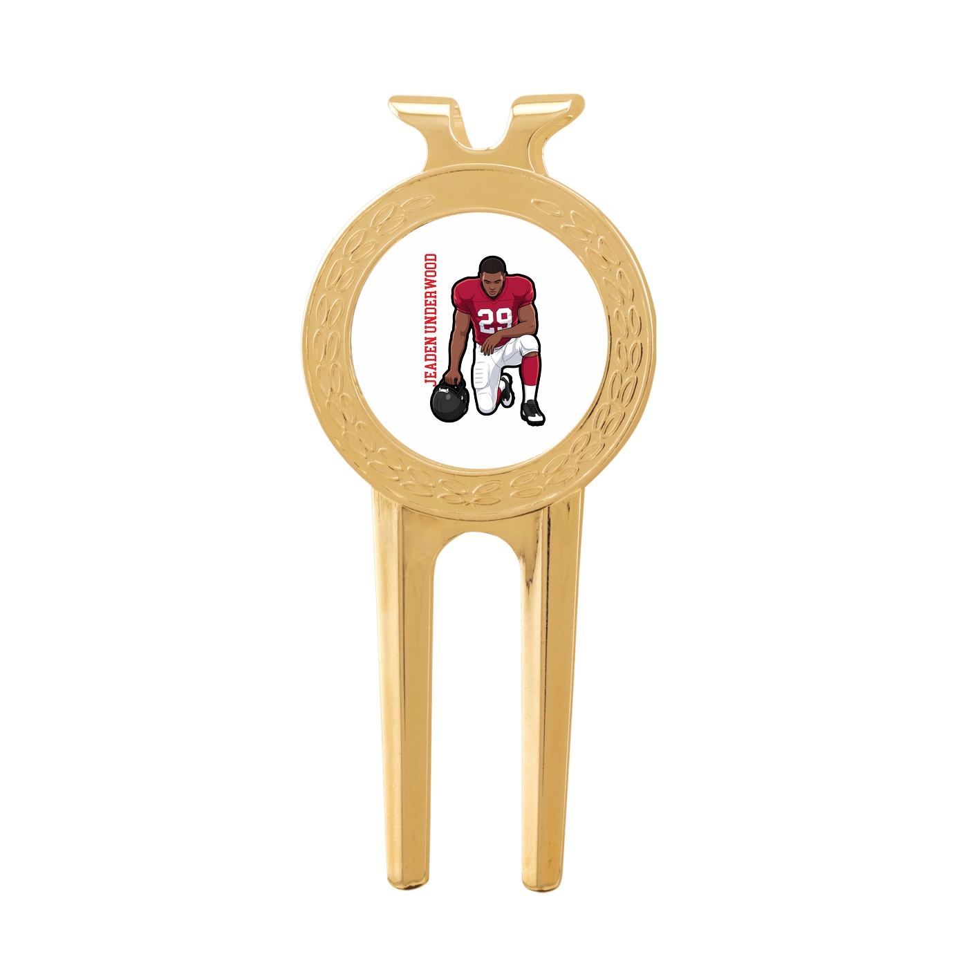 Divot Tool with Ball Marker — Name Vertical in Classic