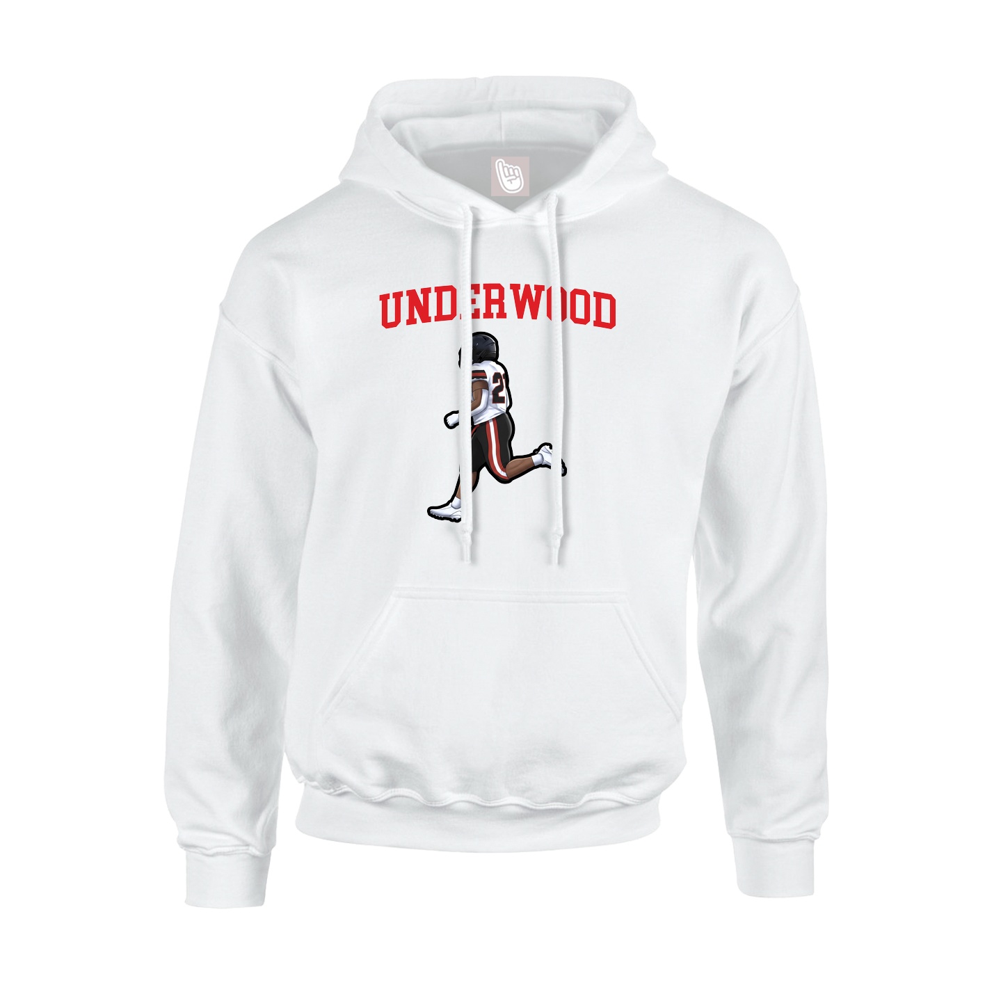 Hoodie — Shirsey in White
