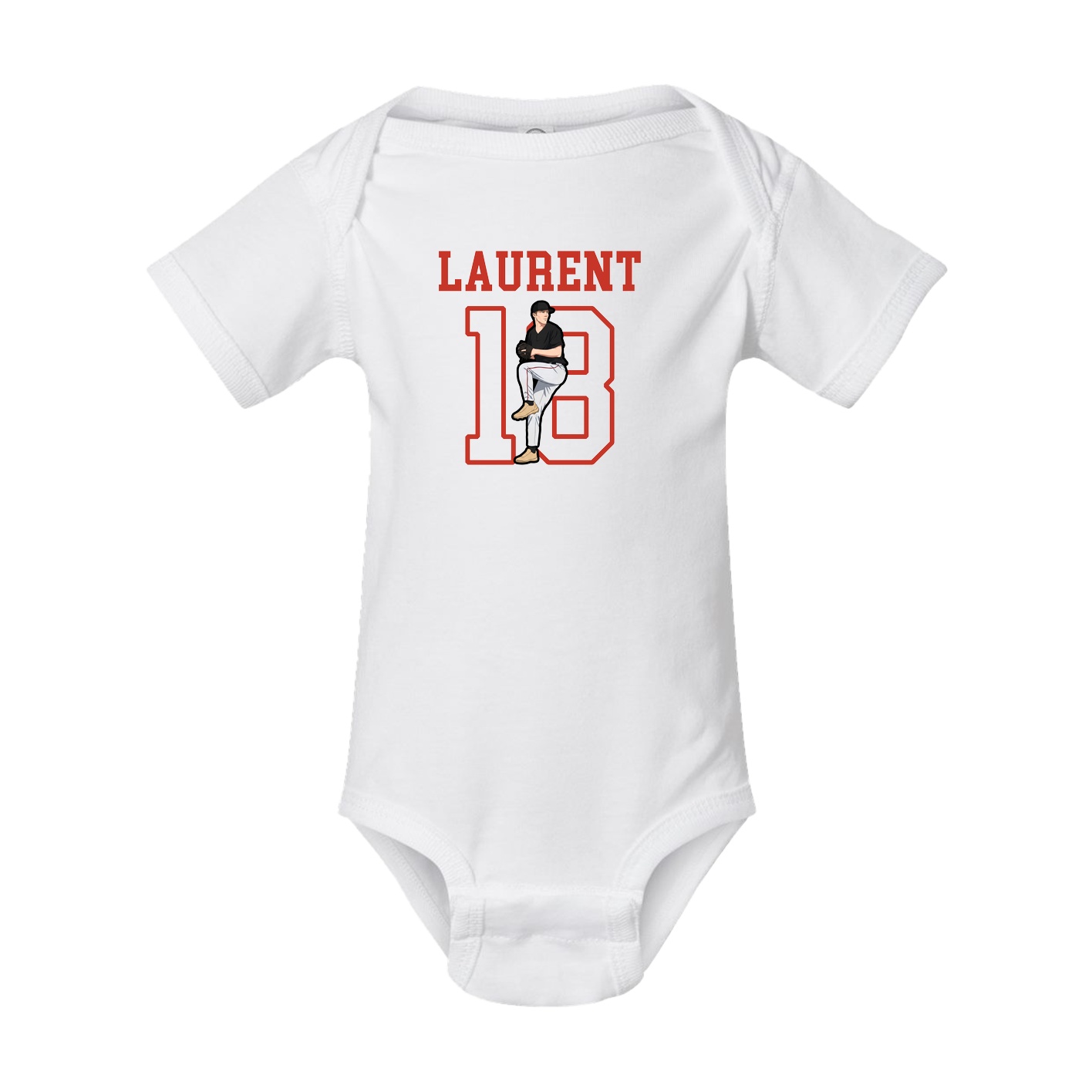 Baby Onesie — Shirsey in White