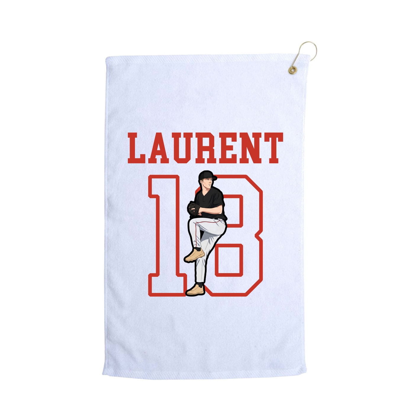 Golf Towel — Shirsey in White