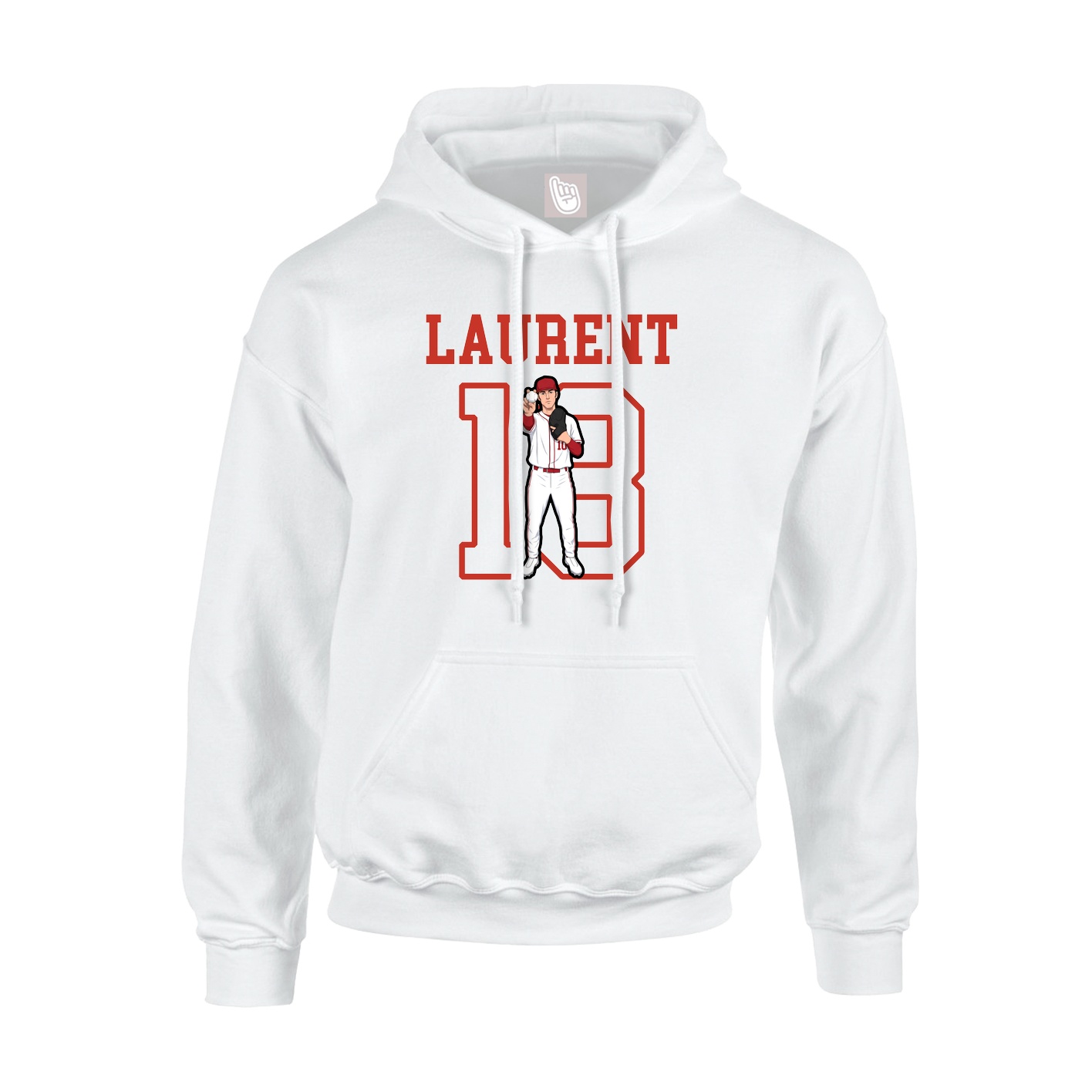 Youth Hoodie — Shirsey in White