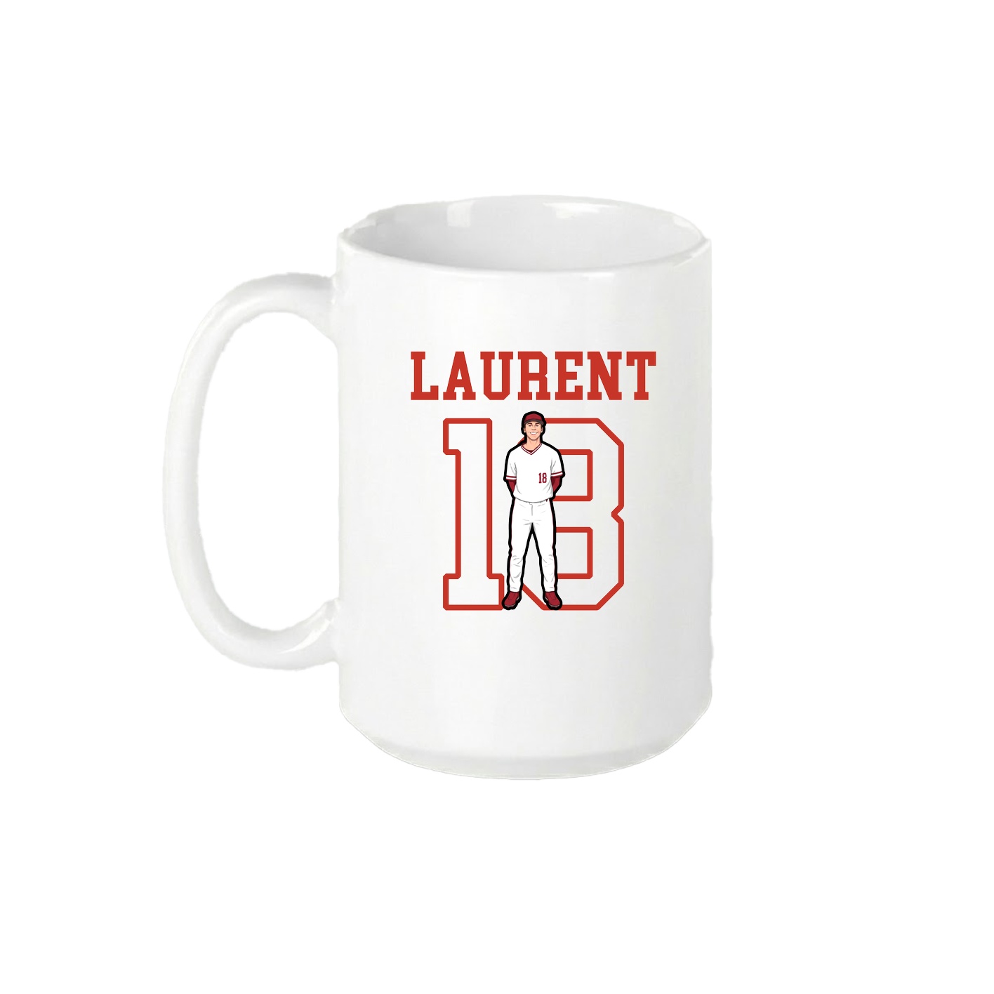 15oz Coffee Mug — Shirsey in White