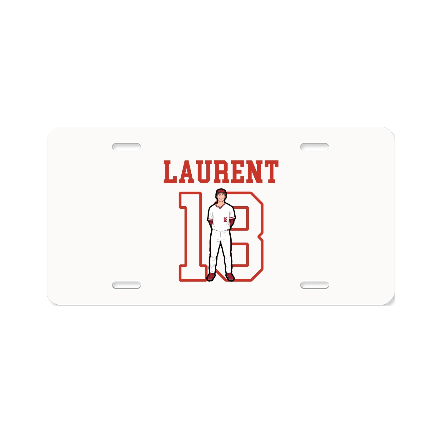 License Plate — Shirsey in Classic