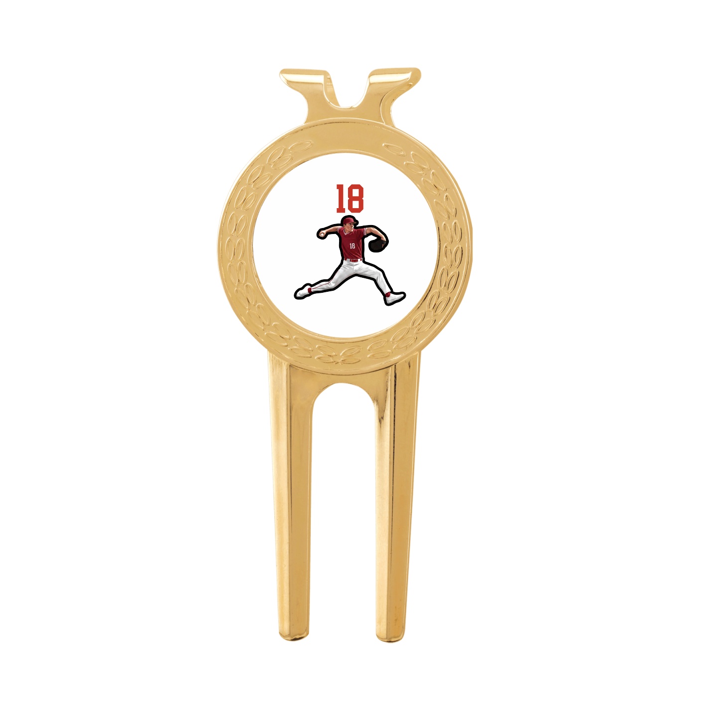 Divot Tool with Ball Marker — Number Top in Classic