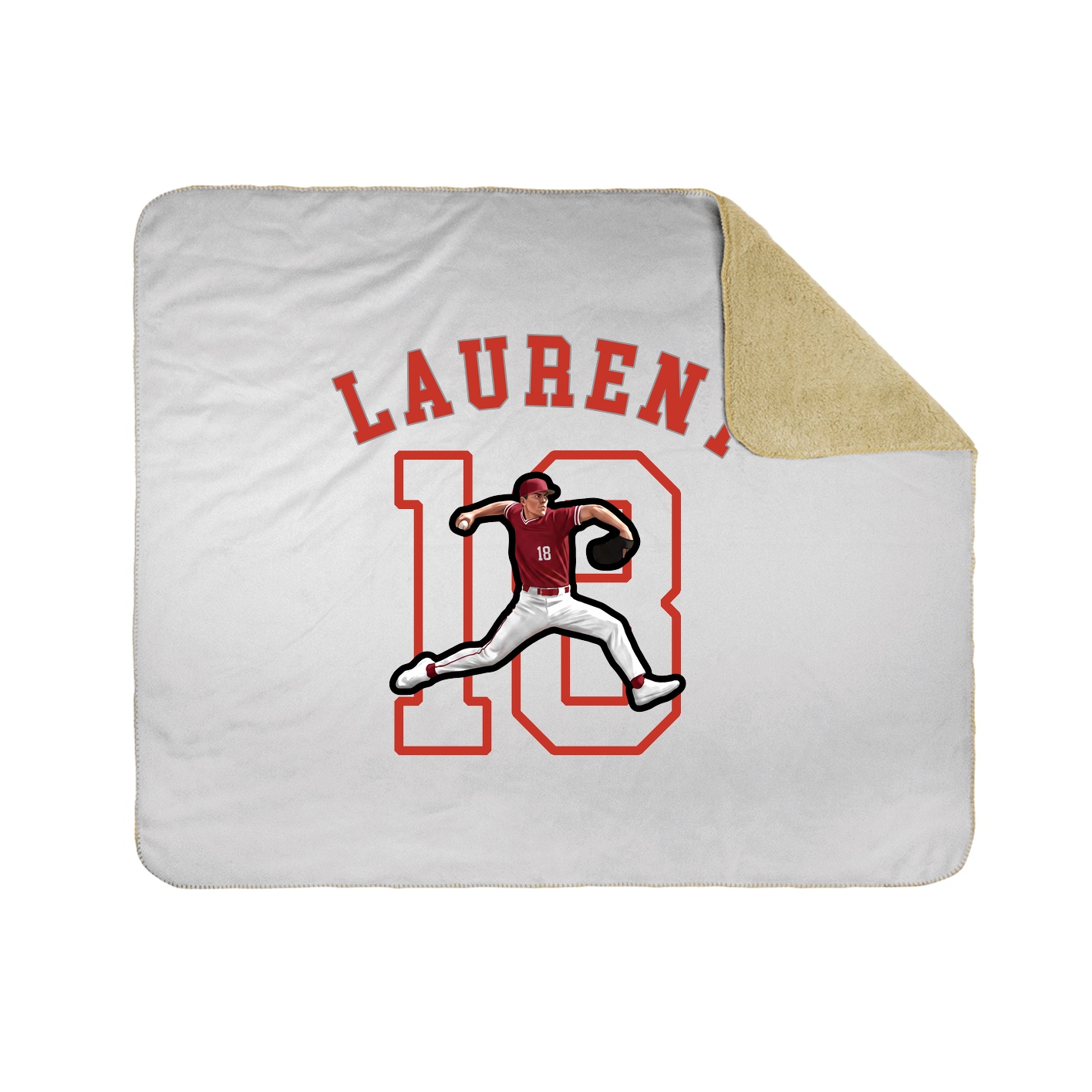 Throw Blanket — Shirsey Arch in White